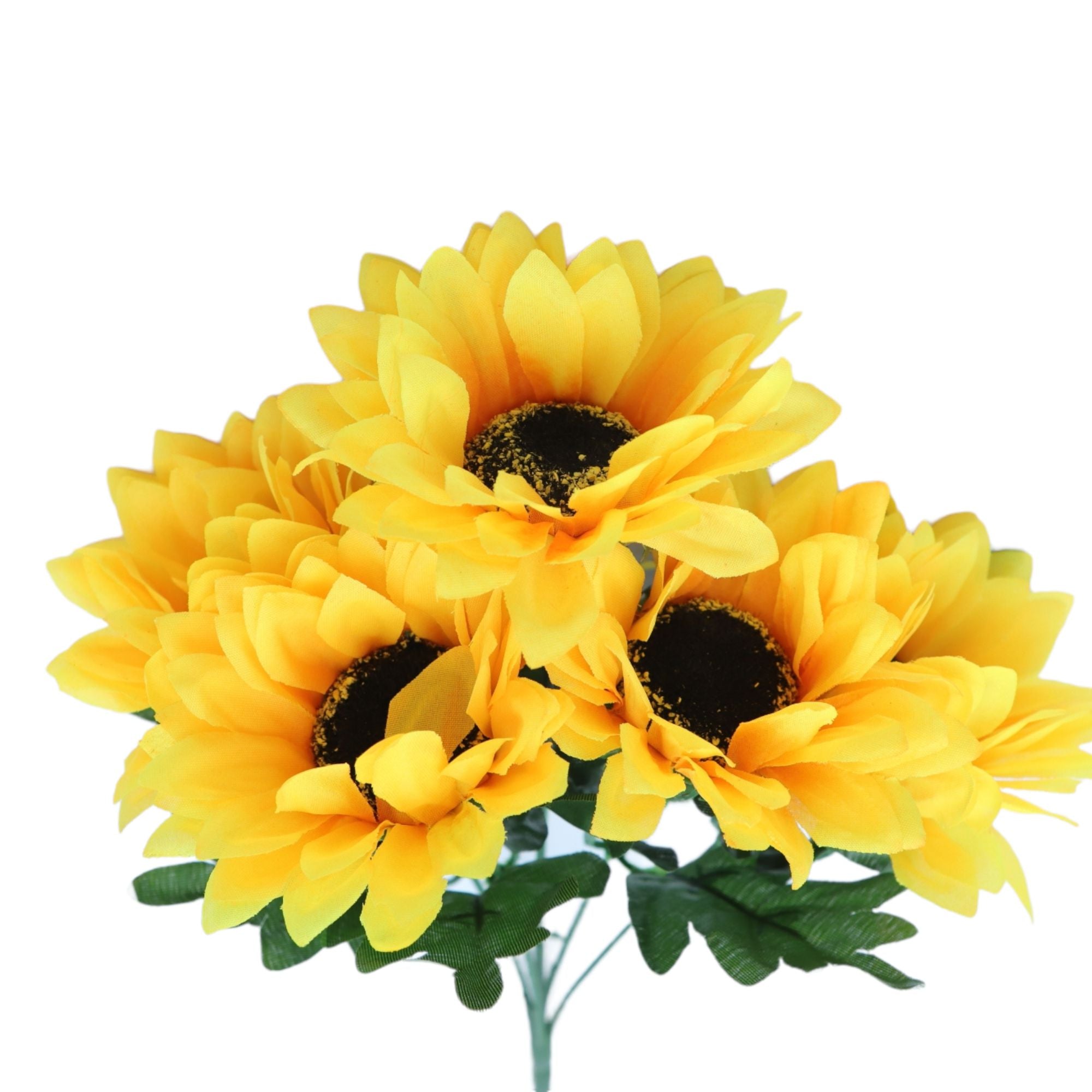 Sunflower 5-Head Artificial Flower 38cm