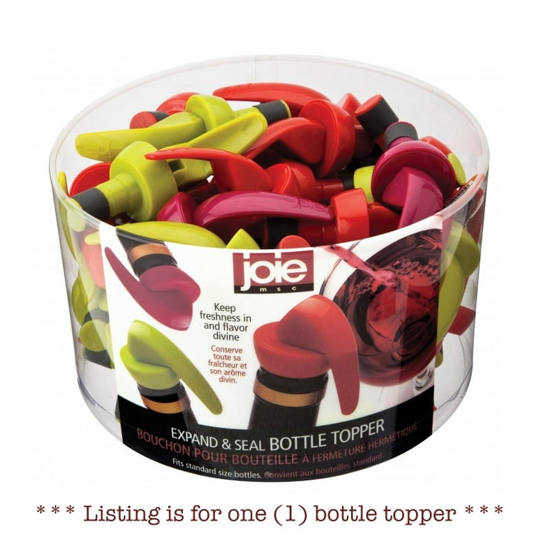 Joie Expand & Seal Bottle Stopper Rainbow