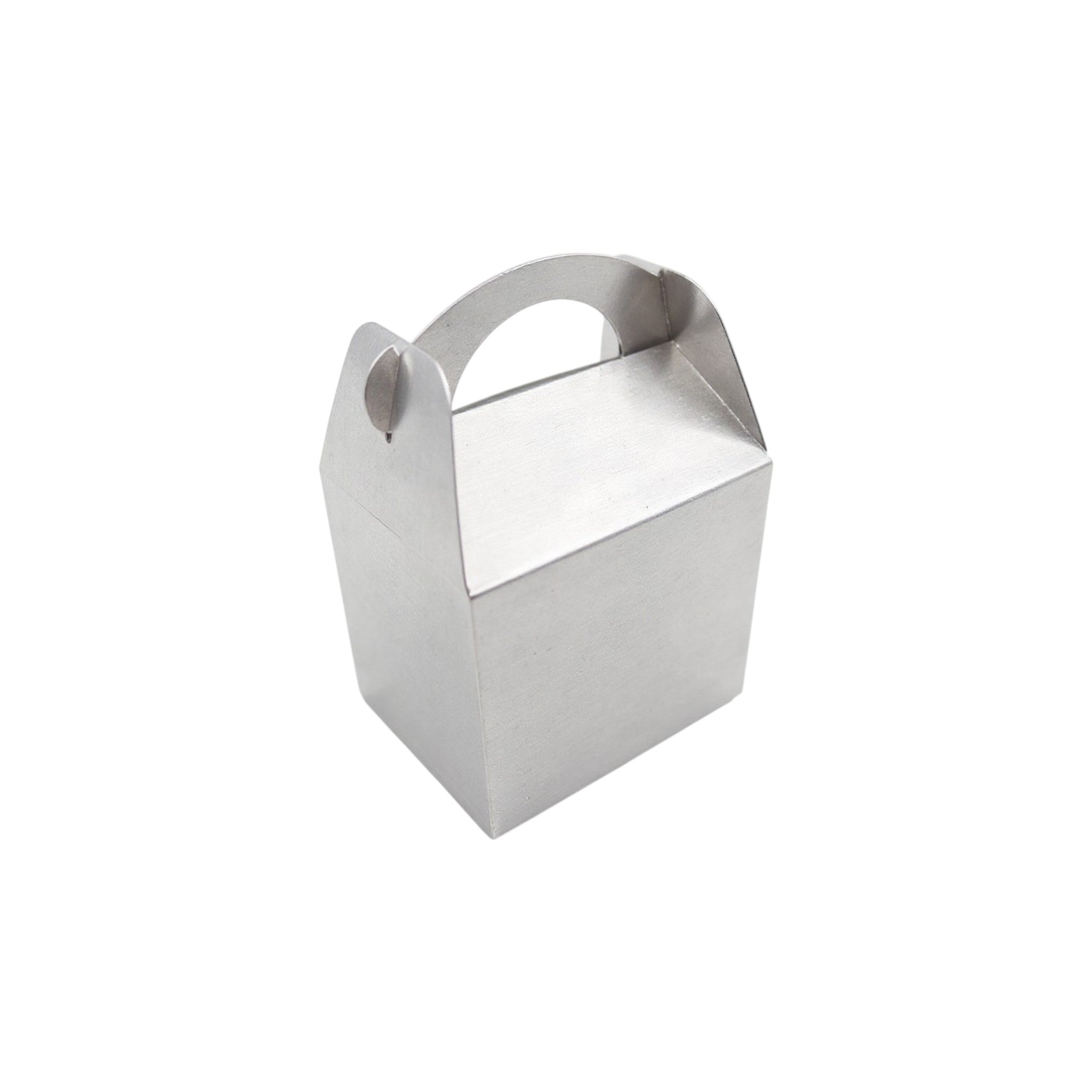 Gift Takeaway Party Treats Box 14x11x12.5cm Small with Handle 10pack