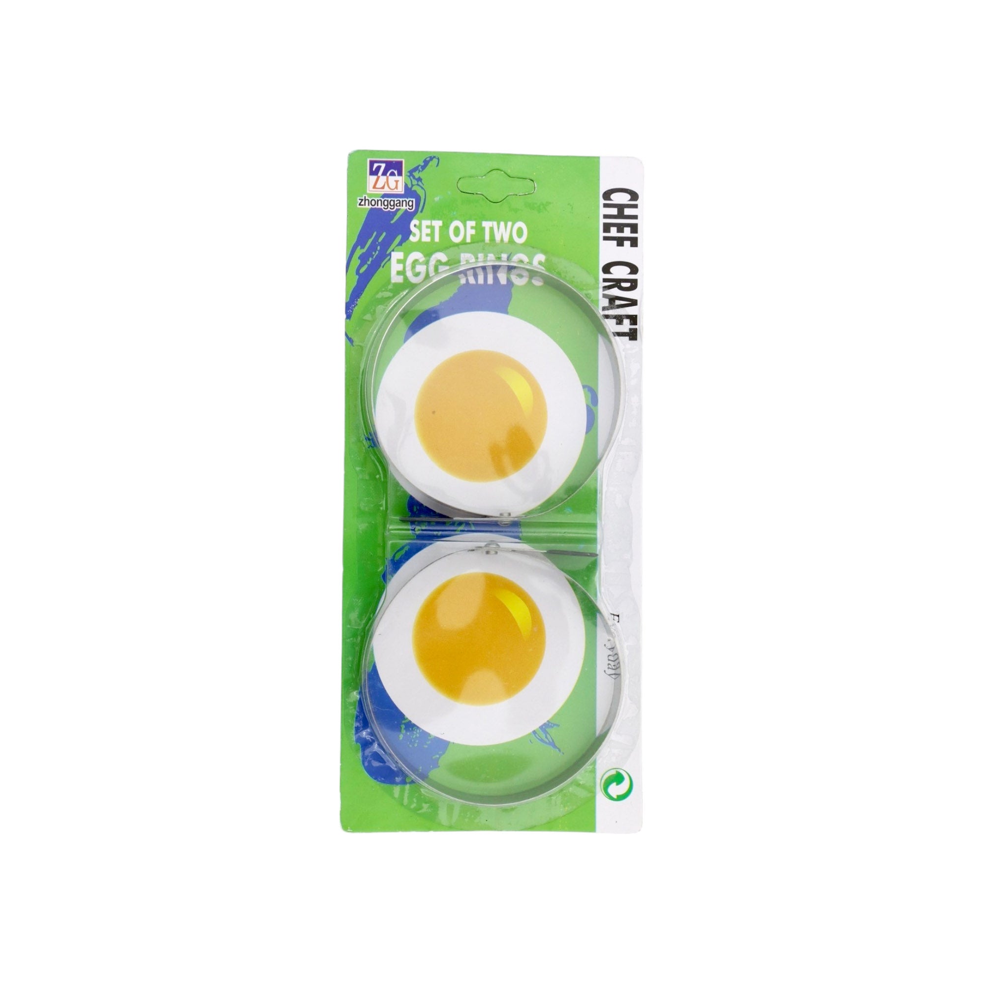 Egg Rings Round 2pack 8929