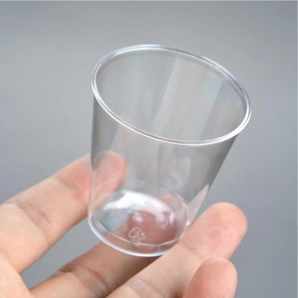 Plastic Shot Glass 30ml Tot Measure 24pc