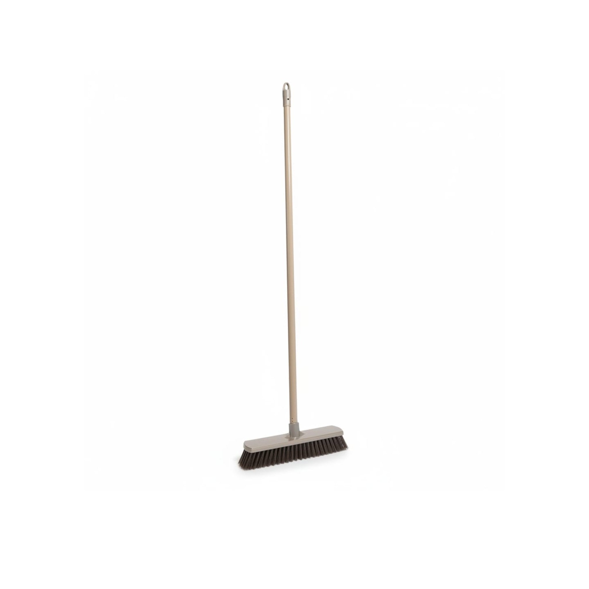 Household Outdoor Hard Floor Broom with Steel Stick 381