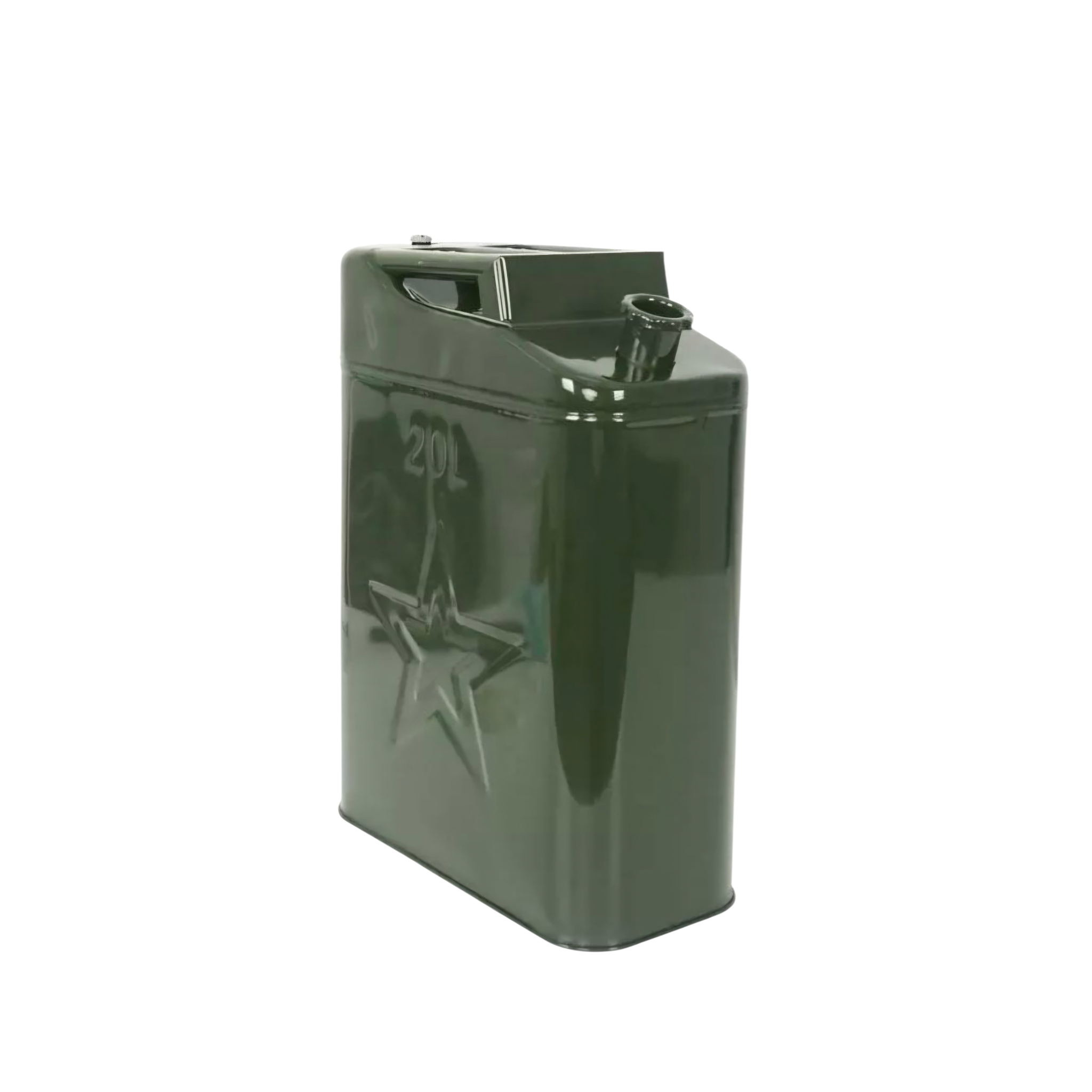 20L Fuel Jerry Can Metal - Portable