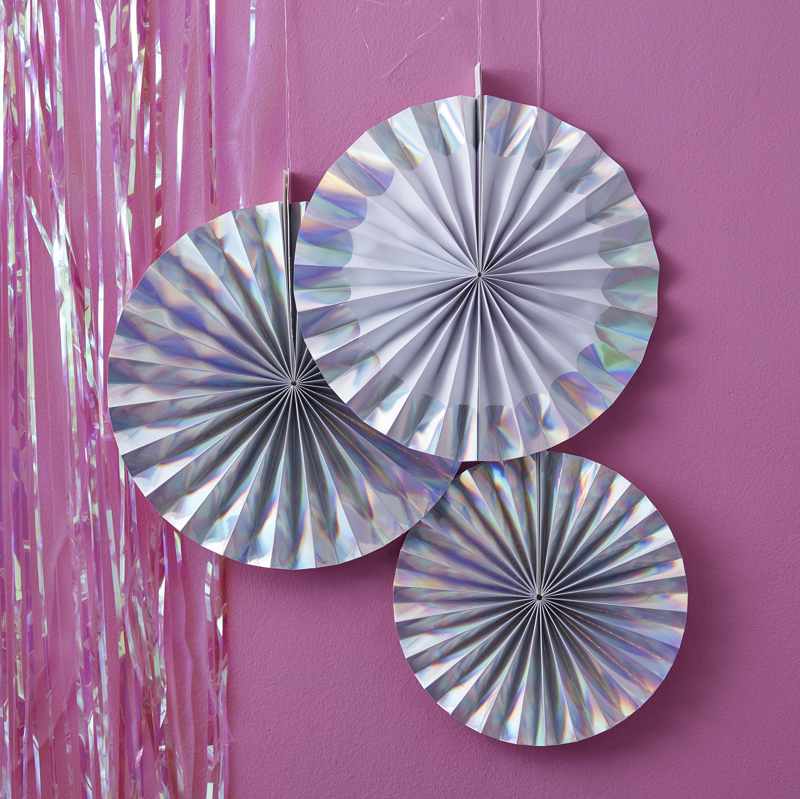Paper Decoration Fan Hologram
