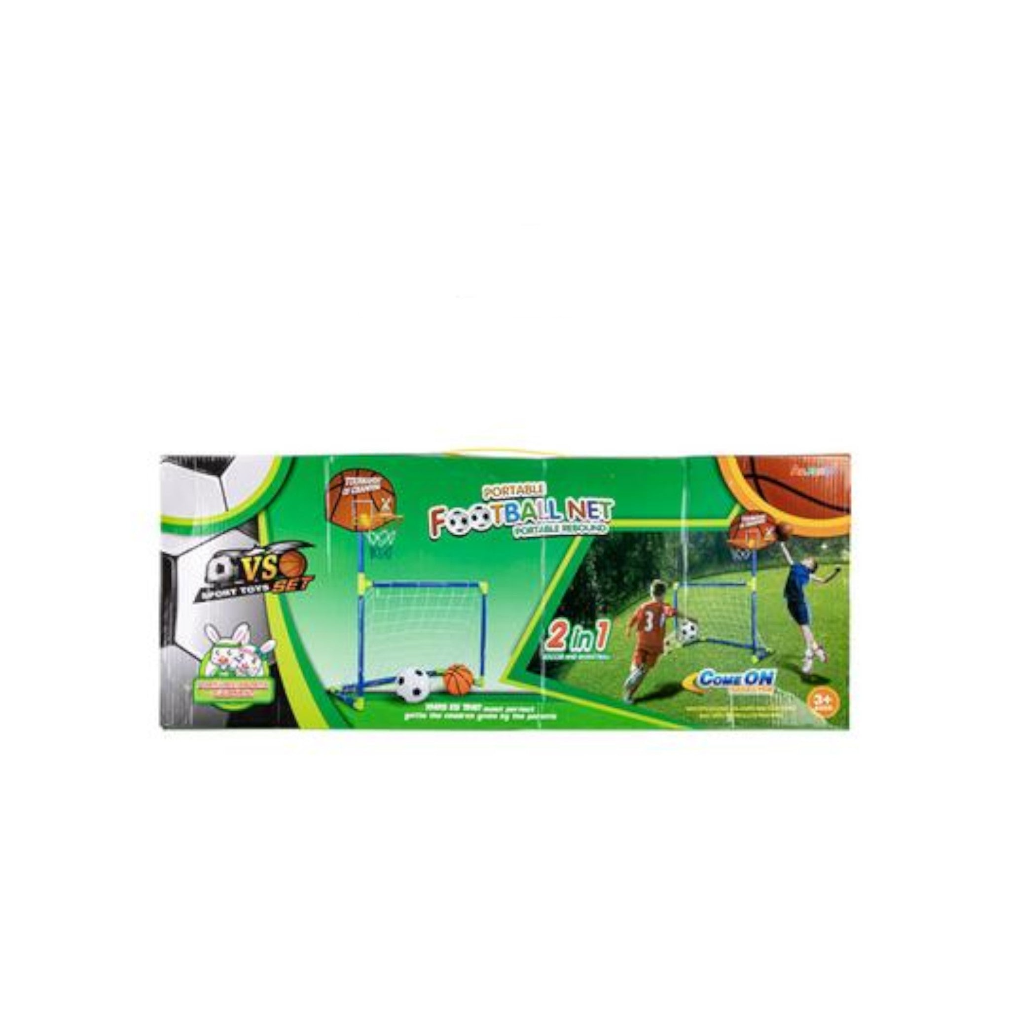 Sports Game 2-in-1 Soccer & Hoop Set