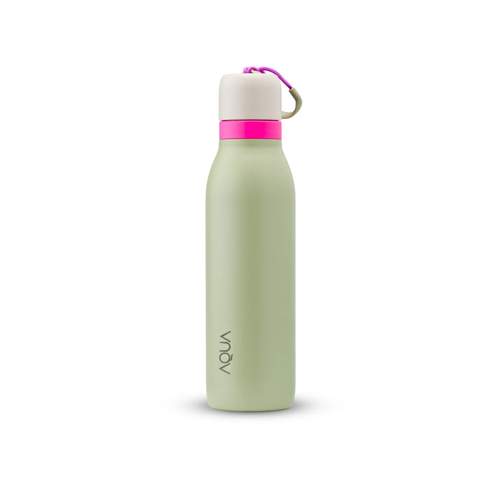 Aqua 710ml Twist Vacuum Flask - Stainless Steel Double-Layer Insulated Water Bottle