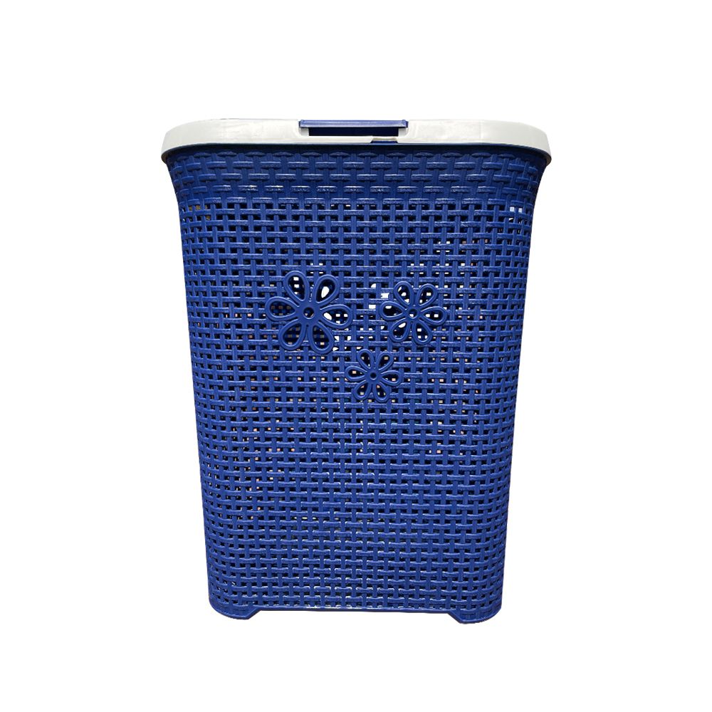 Otima 50L Daisy Plastic Laundry Linen Basket