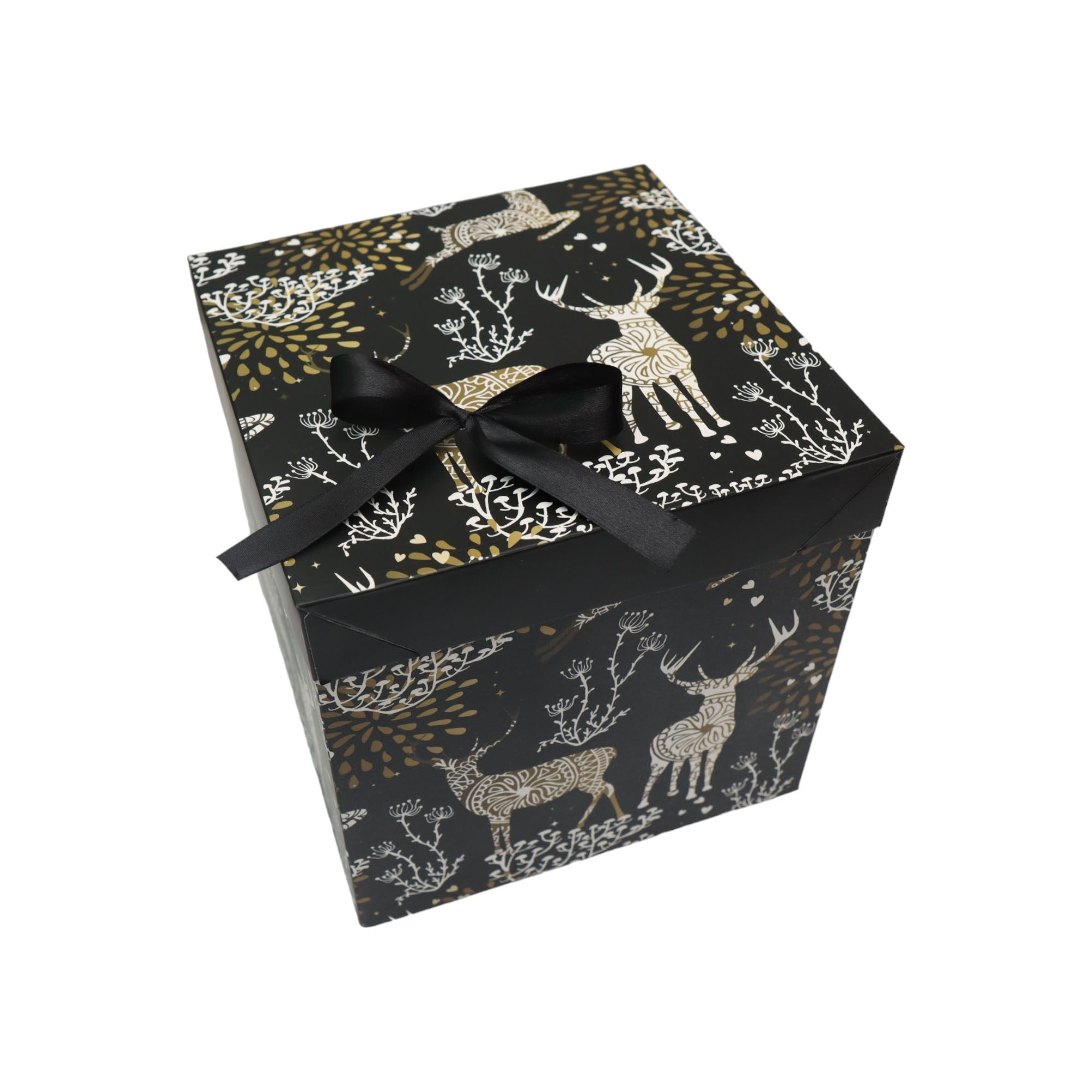 Gift Paper Folding Box Festive