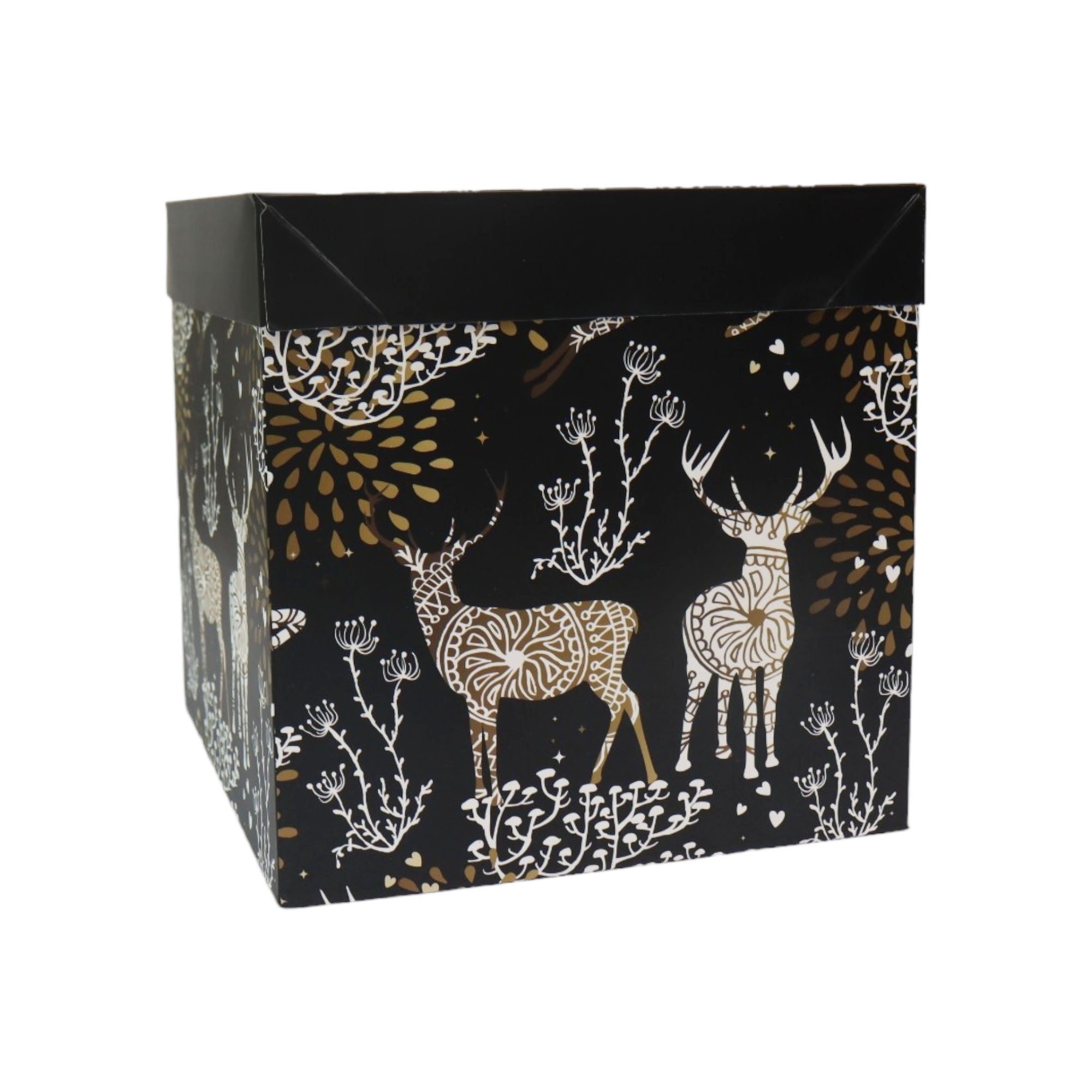 Gift Paper Folding Box Festive