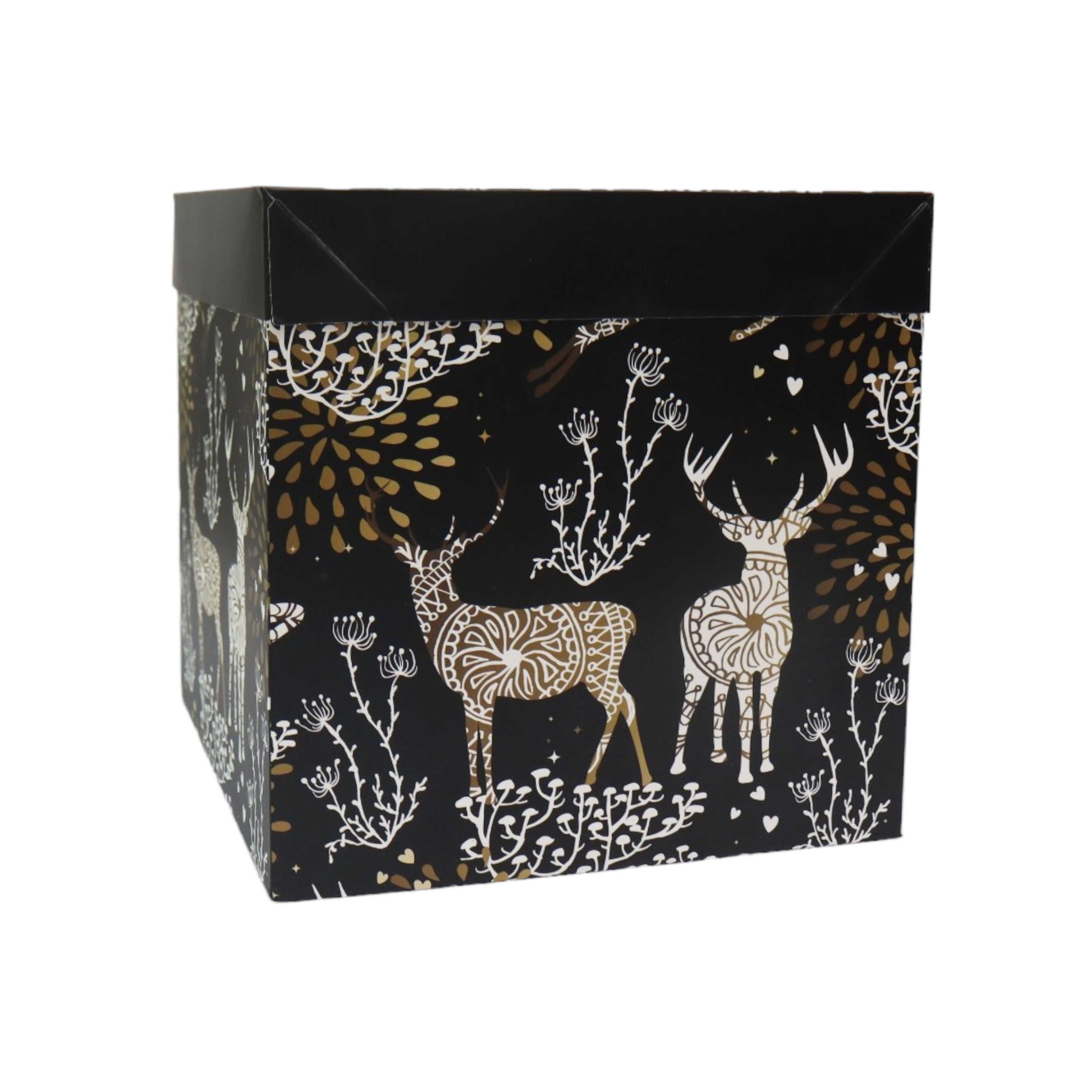 Gift Paper Folding Box Festive