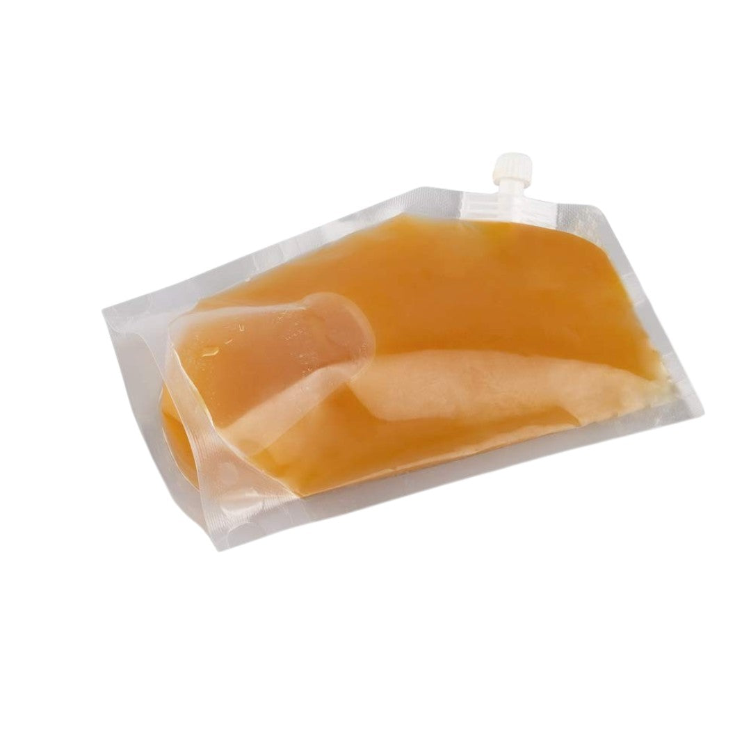 Drinking Pouch Bag Clear with Side Spout 100mic Stand-Up Resealable Beverage Packaging