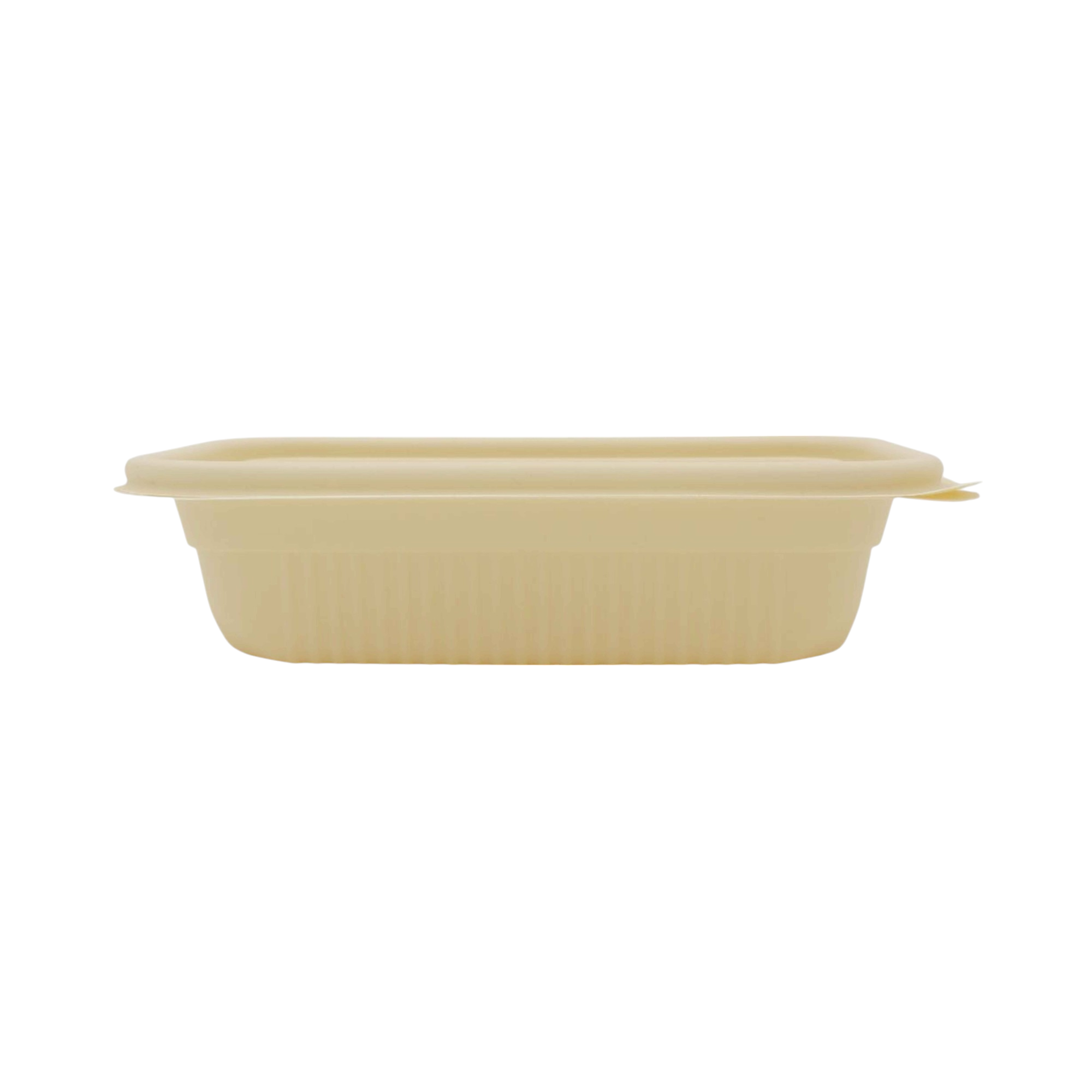 Microwavable Takeaway Lunchbox Food Tray with Lid 18.5x12cm Biodegradable Eco Friendly 10pack