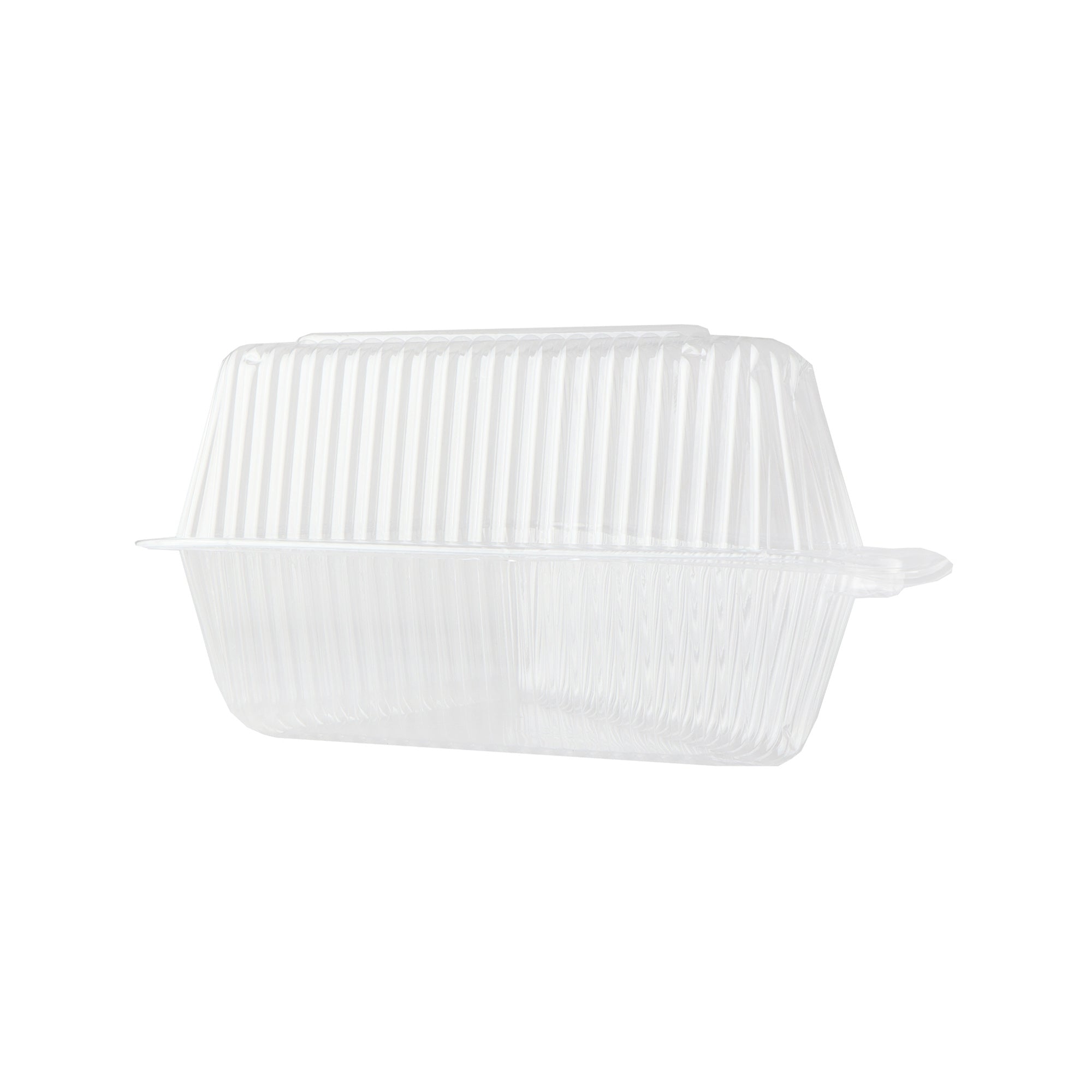 Triangle Pastry Takeaway Food Box 10x7cm Clamshell Hinged Mini Slice Mousse Cake Box 10pack