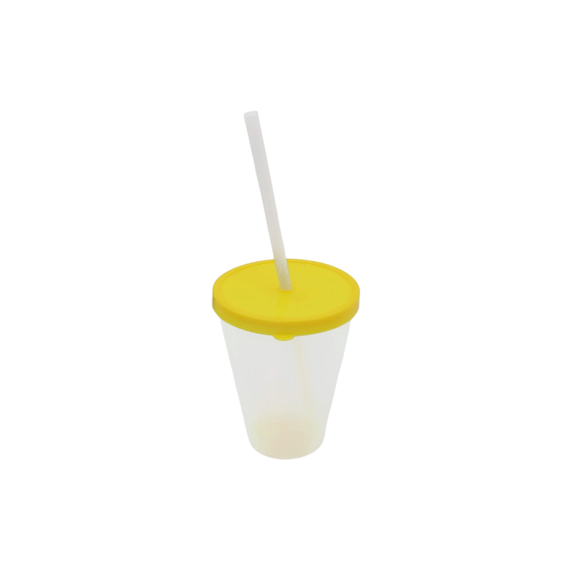 420ml  Hologrpahic Drinking Cup Tumbler with Colour Lid & Straw
