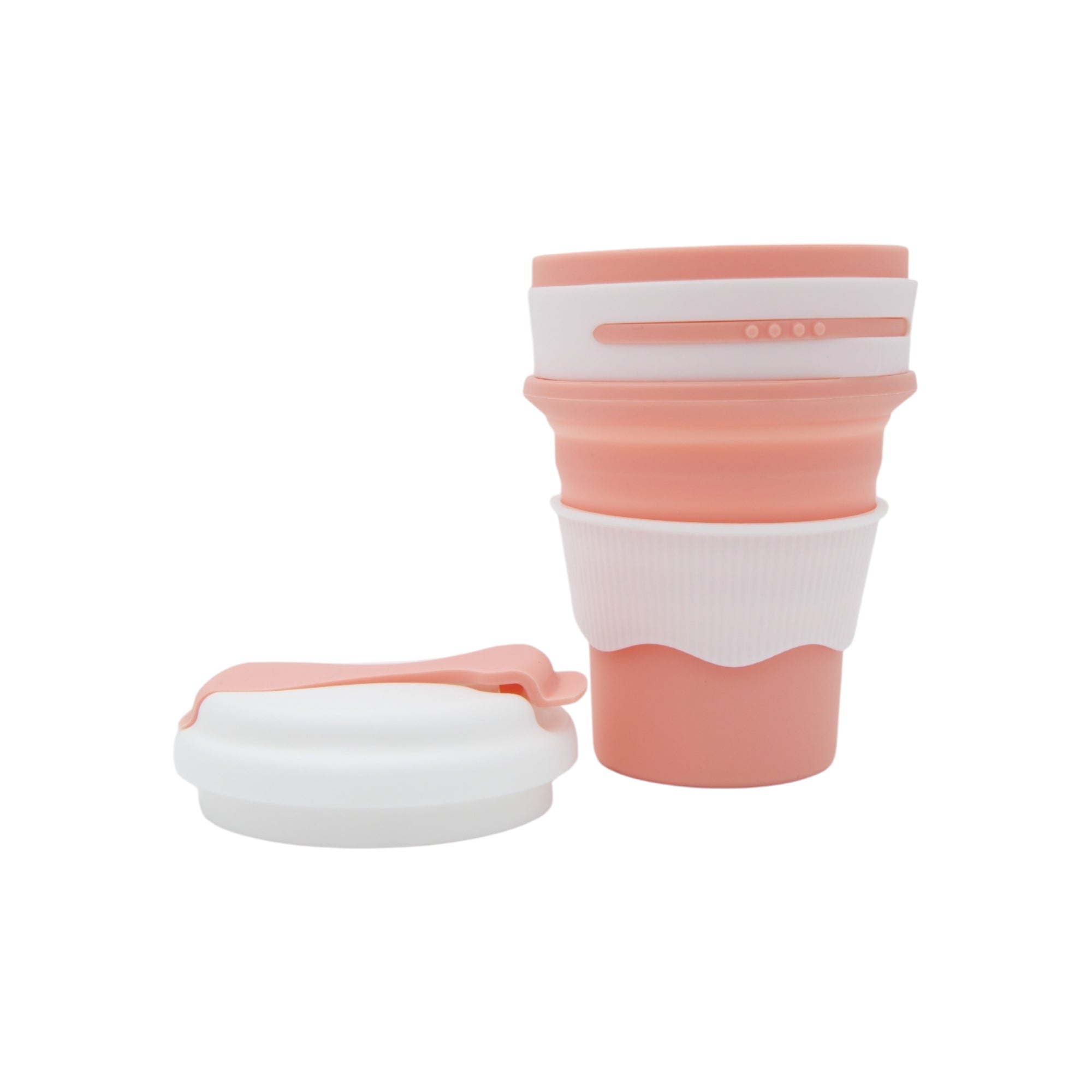 350ml Folding Silicone Travel Drinking Cup 9cm