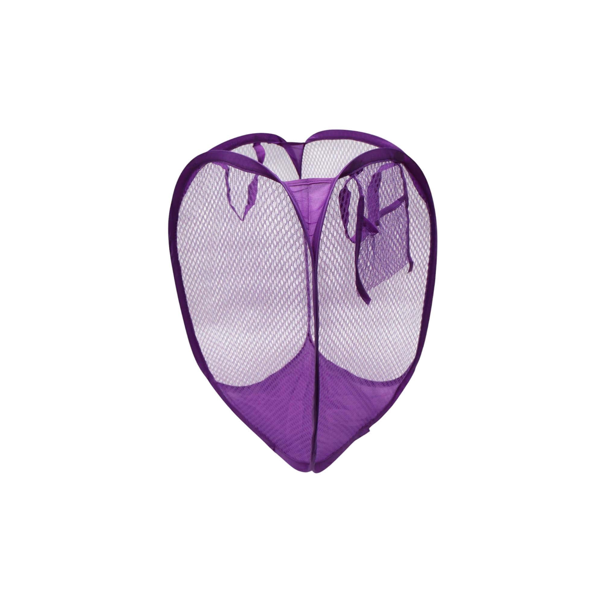 Foldable Mesh Pop-Up Laundry Basket 32x48cm