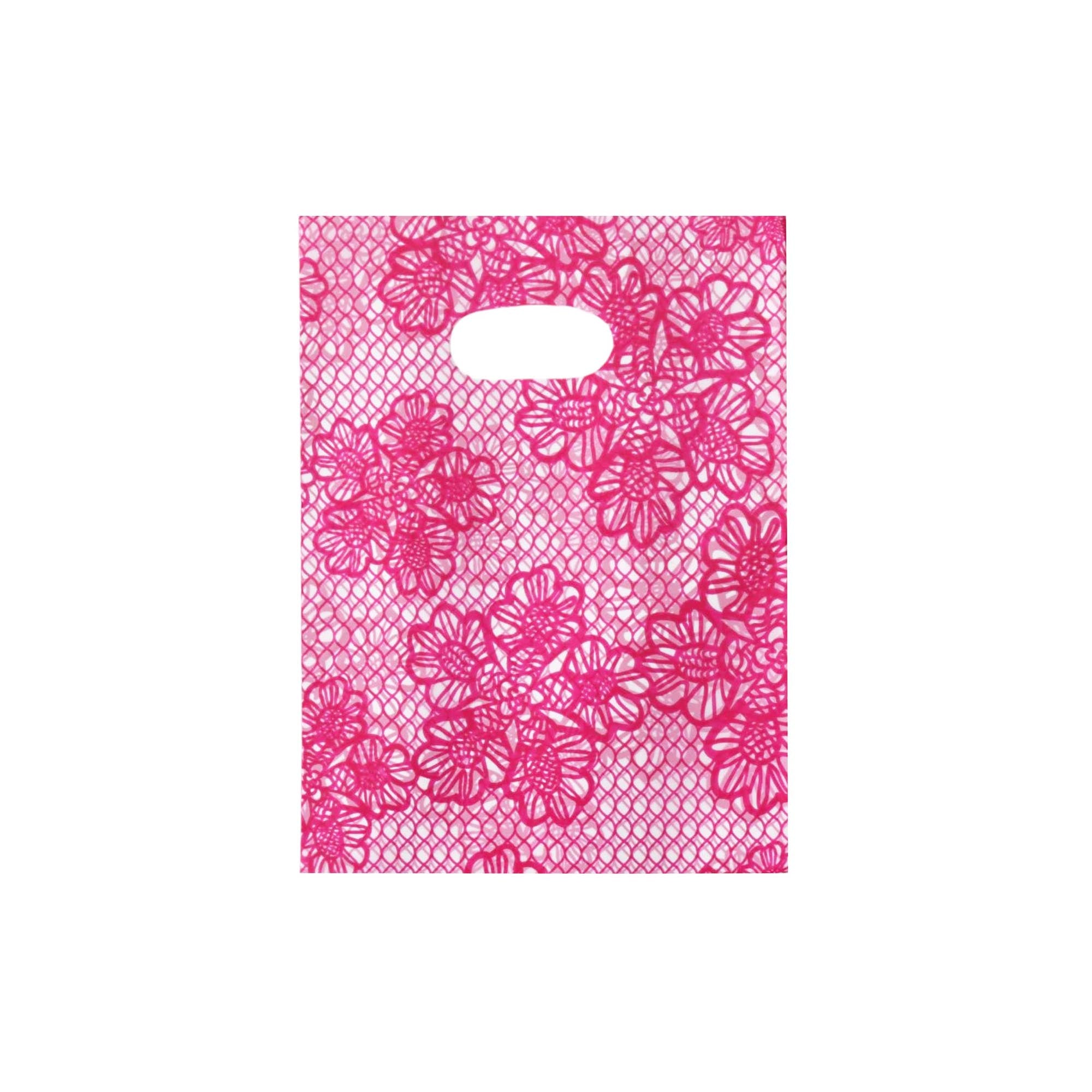 Plastic Boutique Bag Printed Mini 15x20cm 25pack