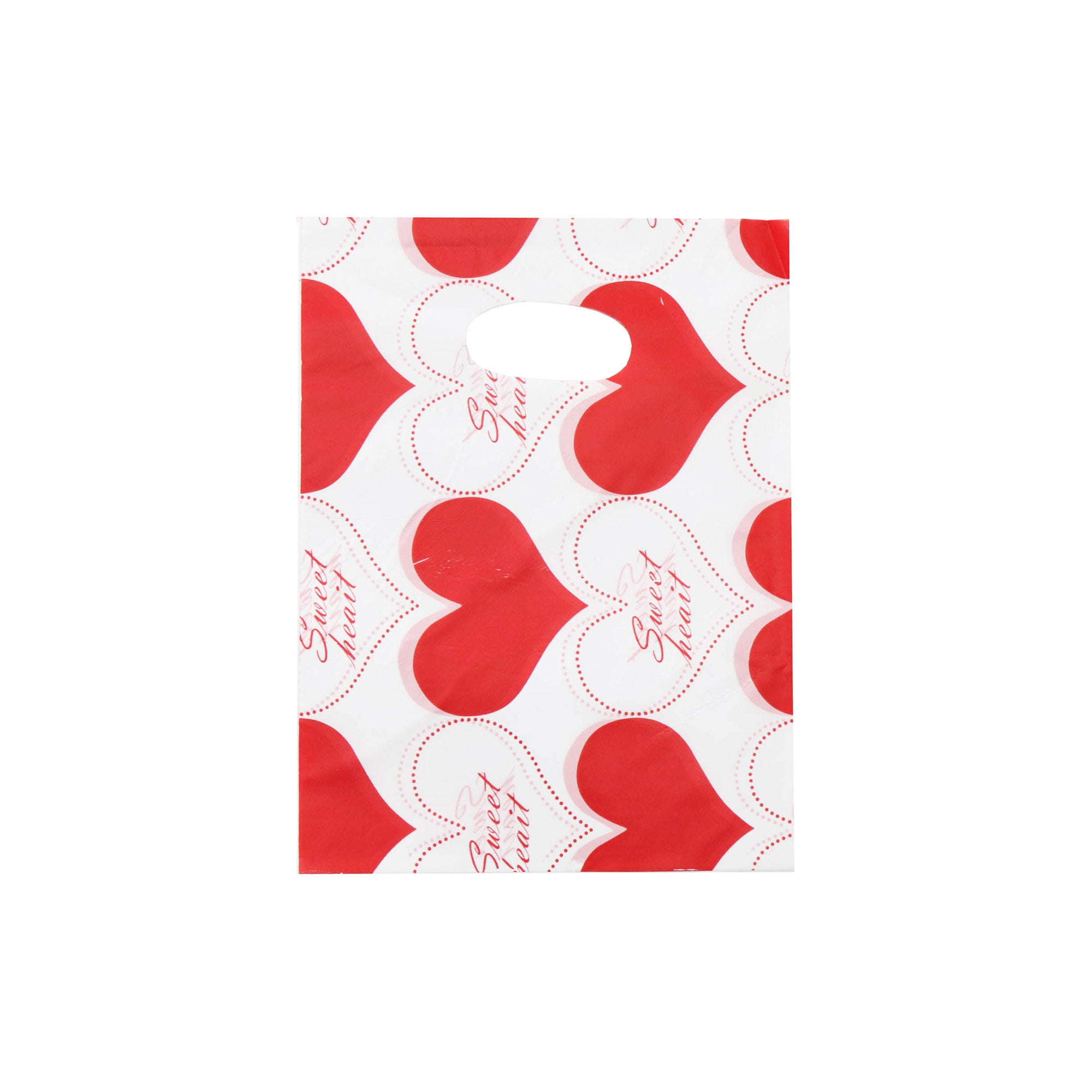 Plastic Boutique Bag Printed Mini 15x20cm 25pack