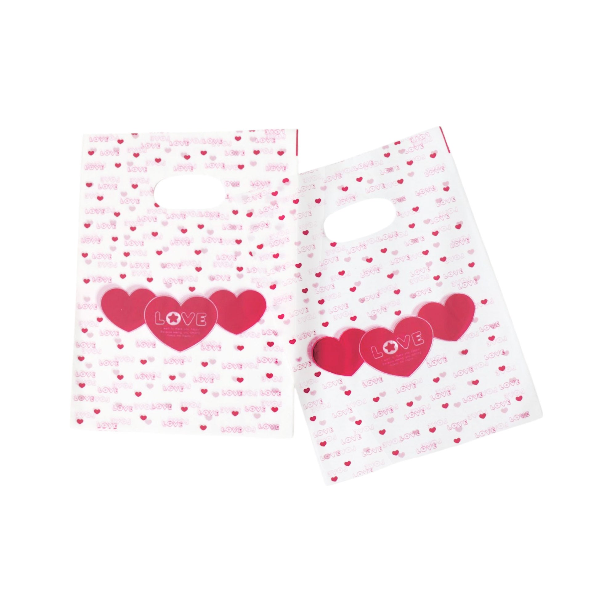 Plastic Boutique Bag Printed Mini 15x20cm 25pack