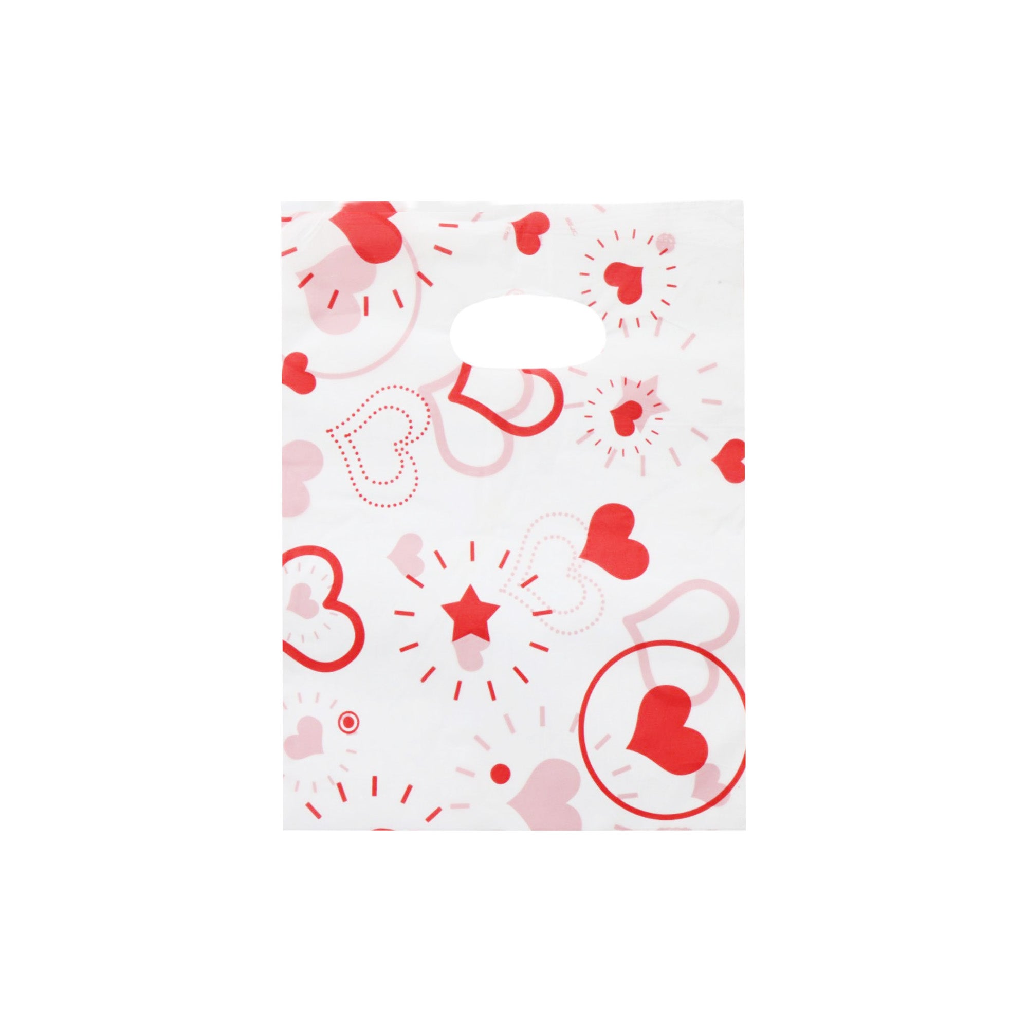 Plastic Boutique Bag Printed Mini 15x20cm 25pack