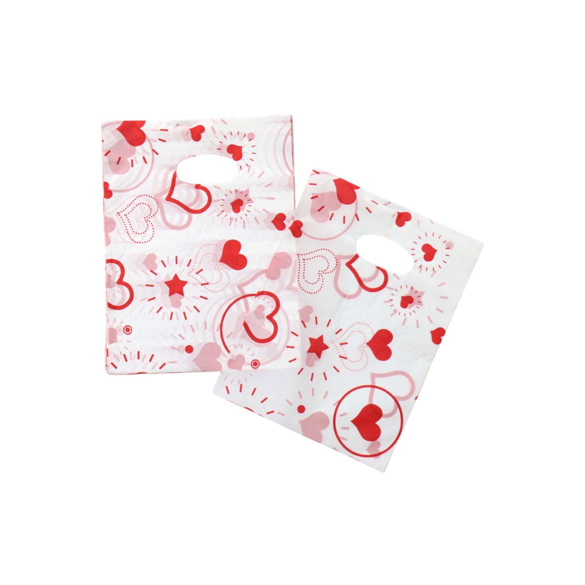 Plastic Boutique Bag Printed Mini 15x20cm 25pack