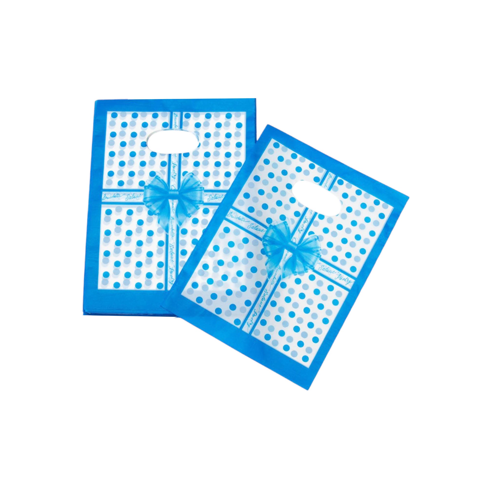 Plastic Boutique Bag Printed Mini 15x20cm 25pack