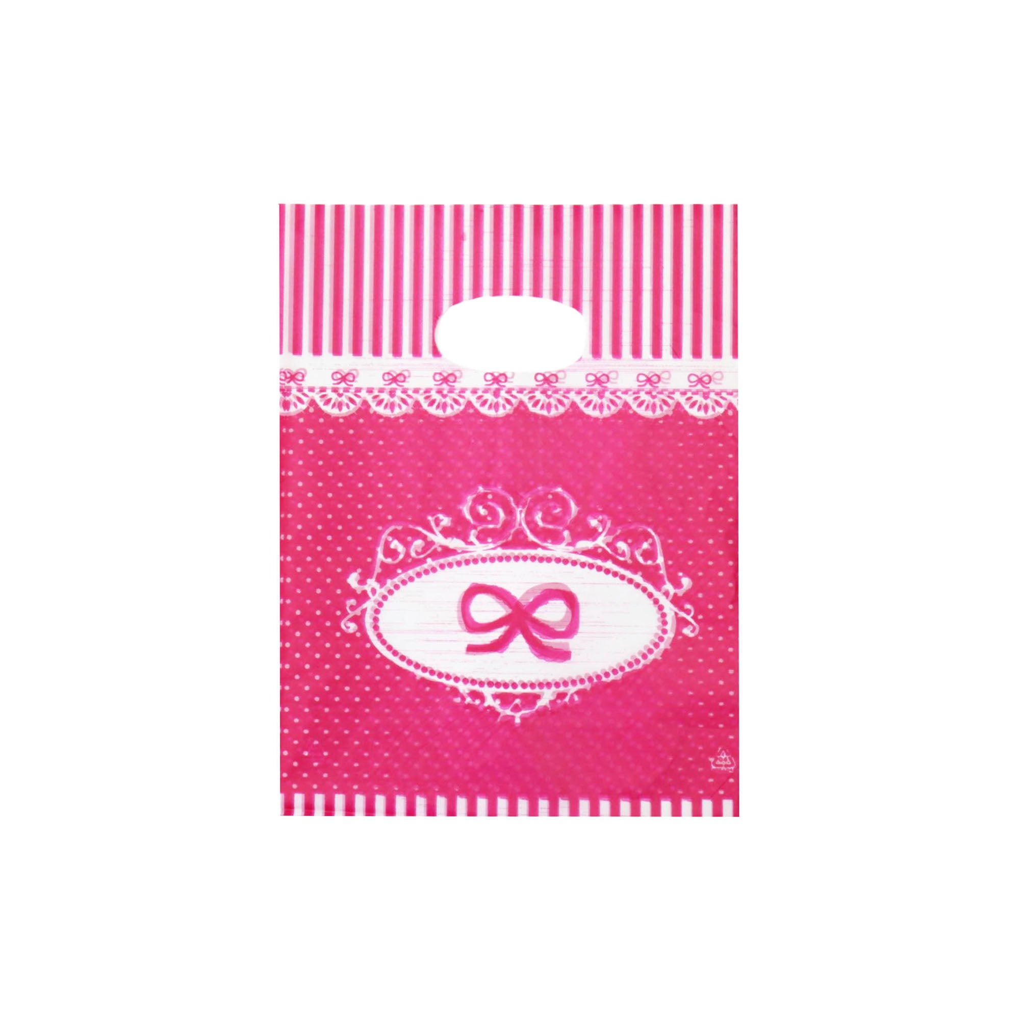 Plastic Boutique Bag Printed Mini 15x20cm 25pack