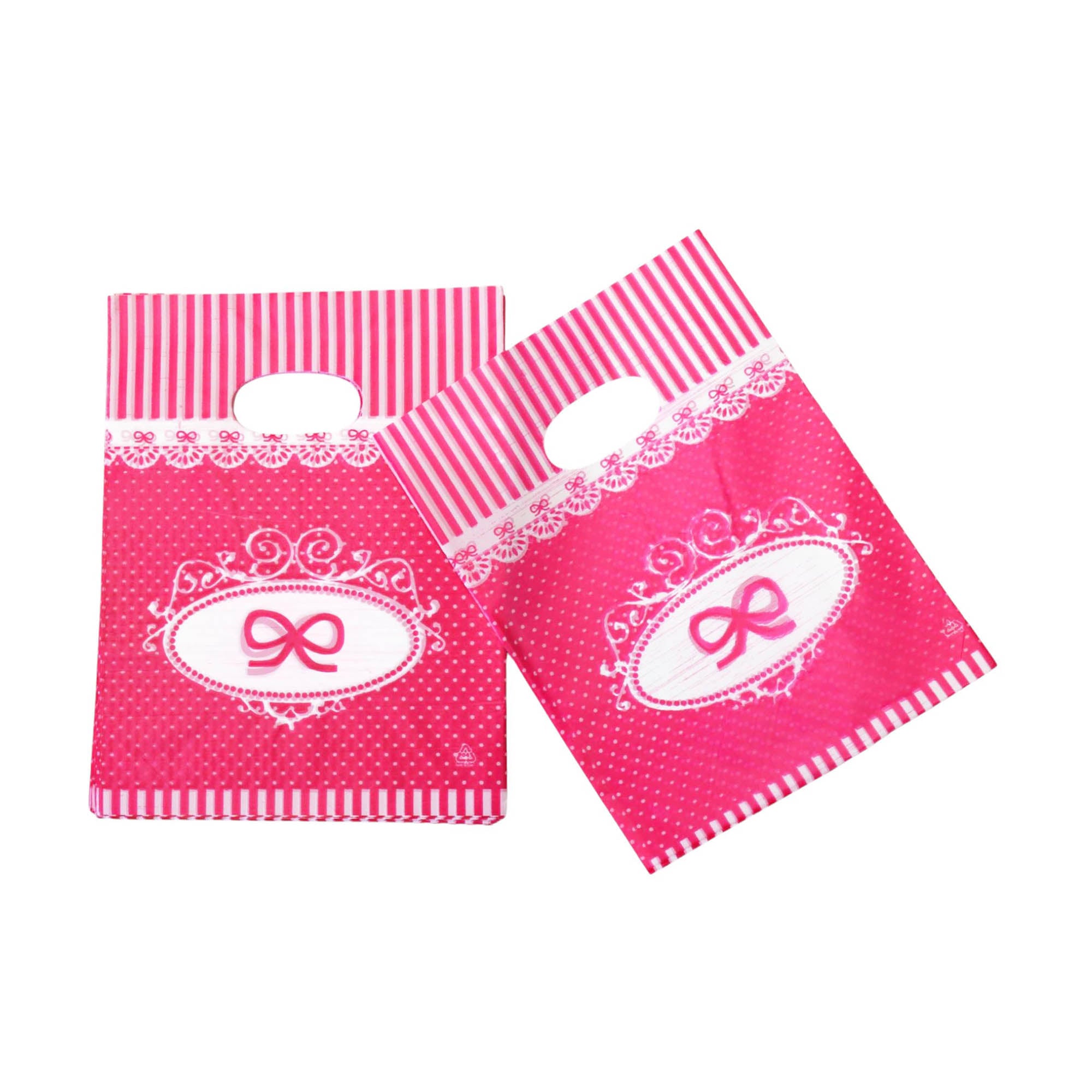 Plastic Boutique Bag Printed Mini 15x20cm 25pack