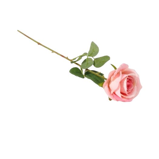 Artificial Flower Rose Single 60cm