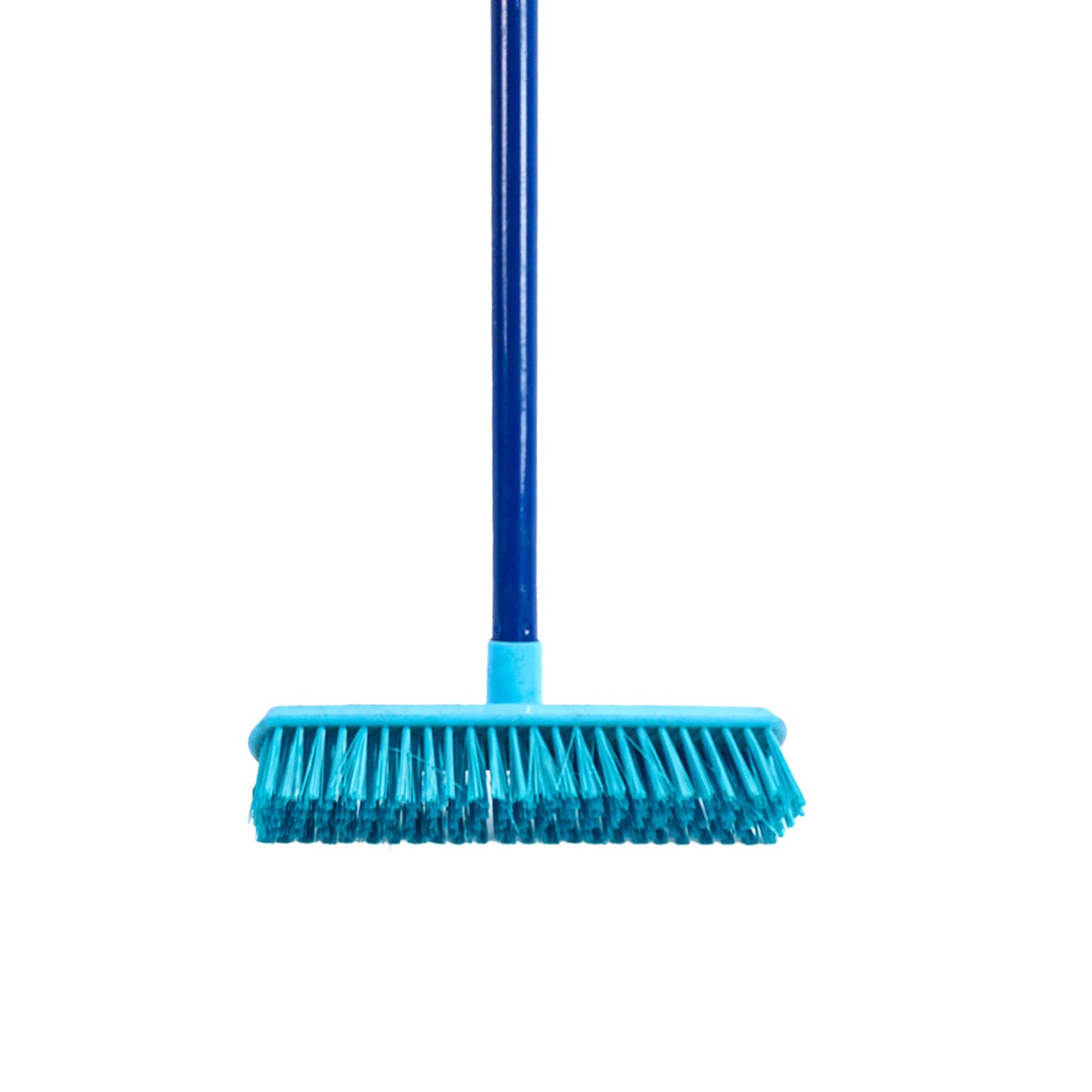 Household Floor Broom with Steel Handle Stick 375