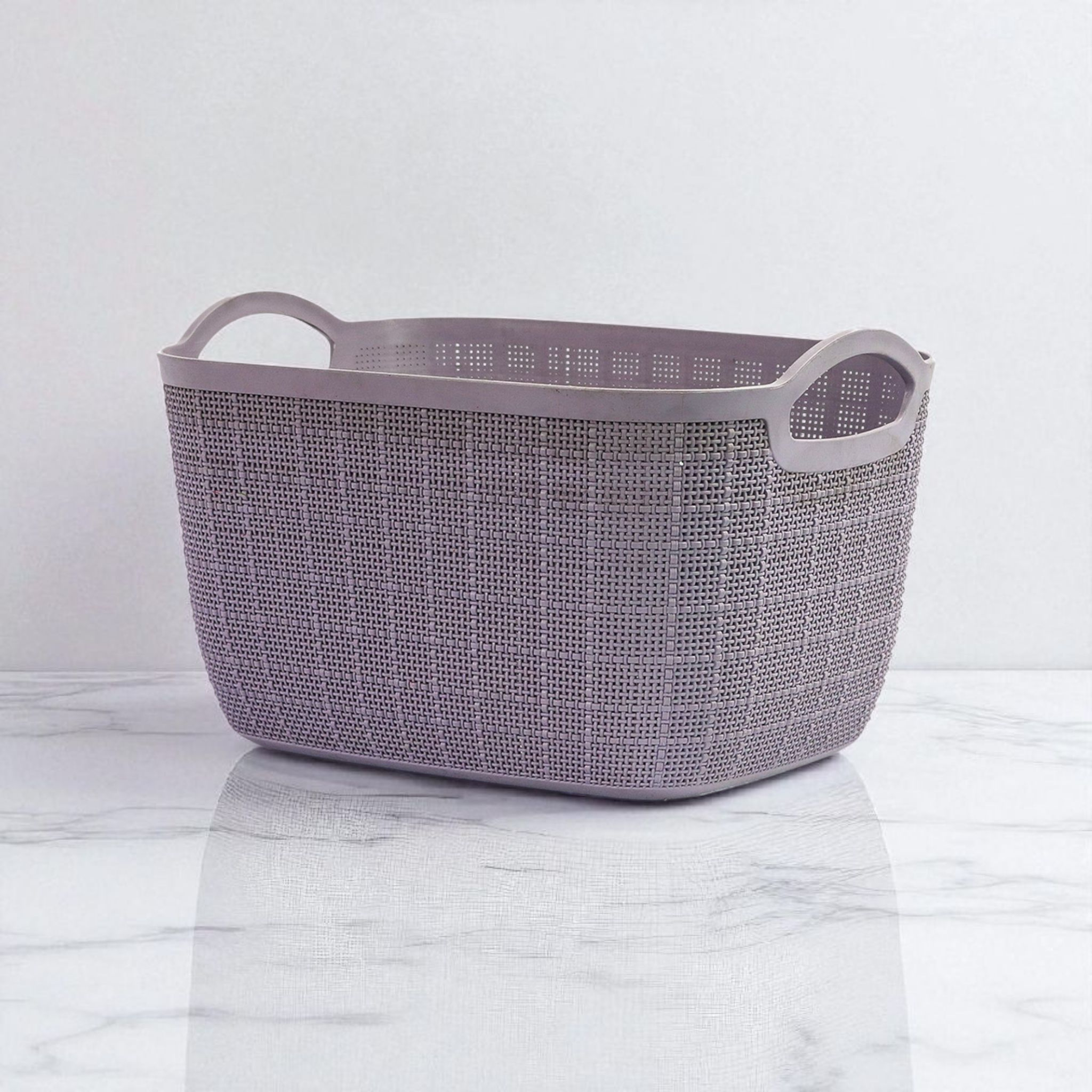 Multipurpose Storage Carry Laundry Basket 25x34x18.5cm