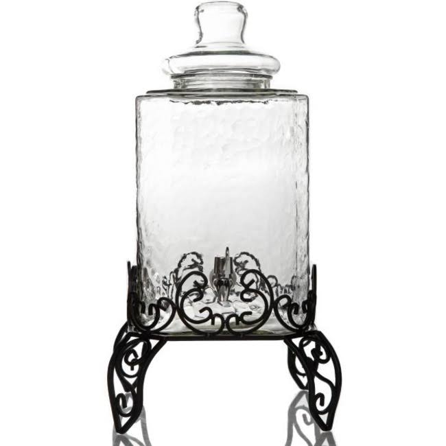 Beverage Dispenser Glass with Stand 541