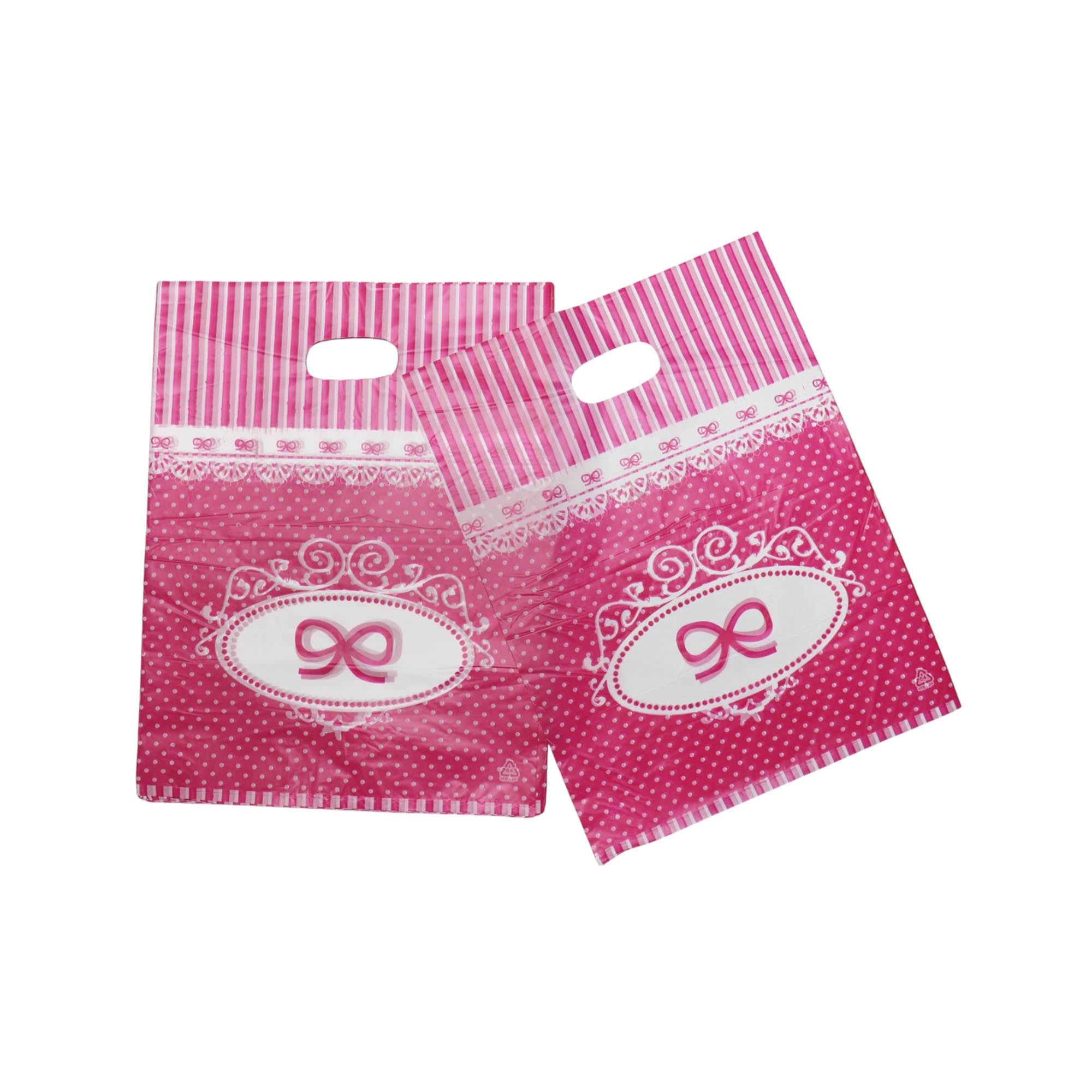 Plastic Boutique Bag Printed Large 30x40cm 25pack