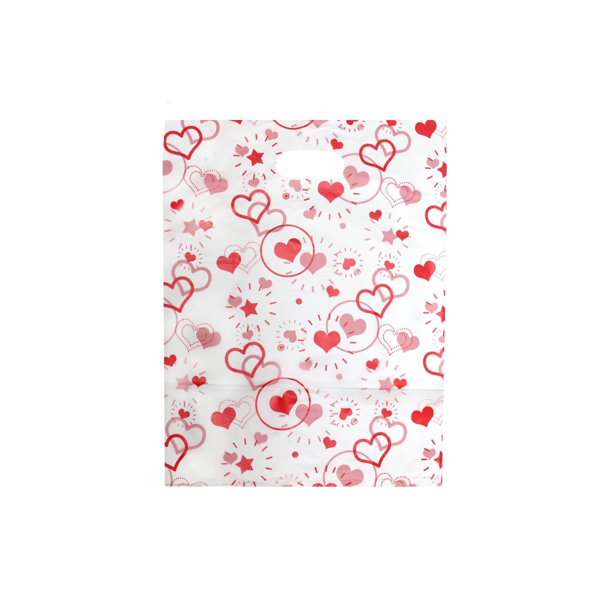 Plastic Boutique Bag Printed Large 30x40cm 25pack