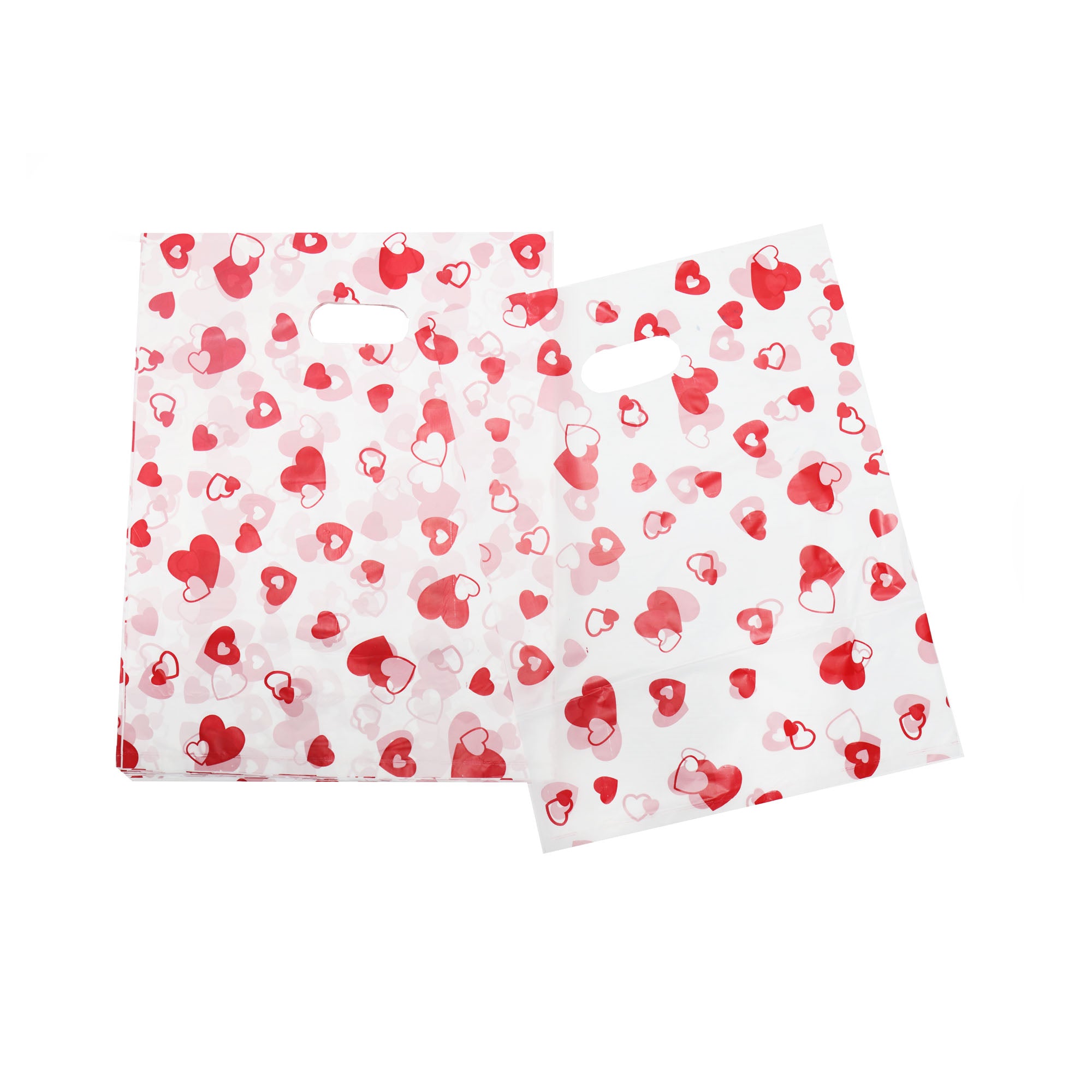 Plastic Boutique Bag Printed Large 30x40cm 25pack