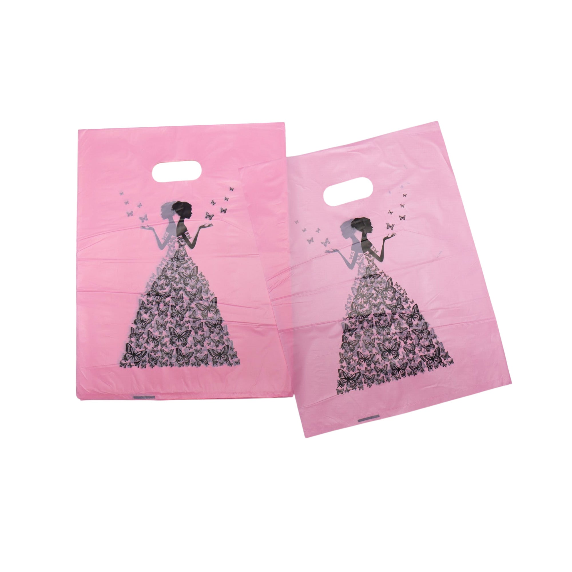 Plastic Boutique Bag Printed Large 30x40cm 25pack