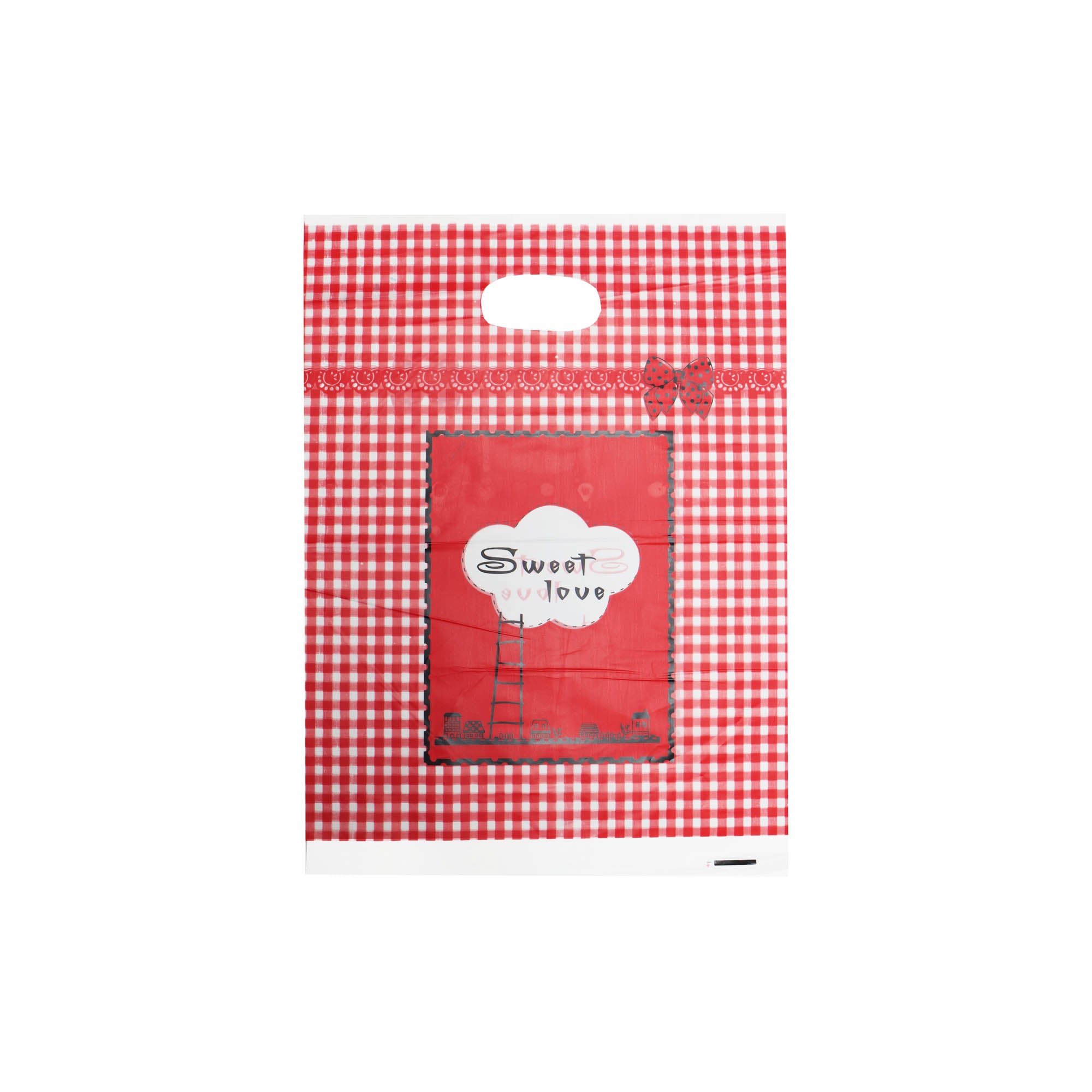 Plastic Boutique Bag Printed Large 30x40cm 25pack