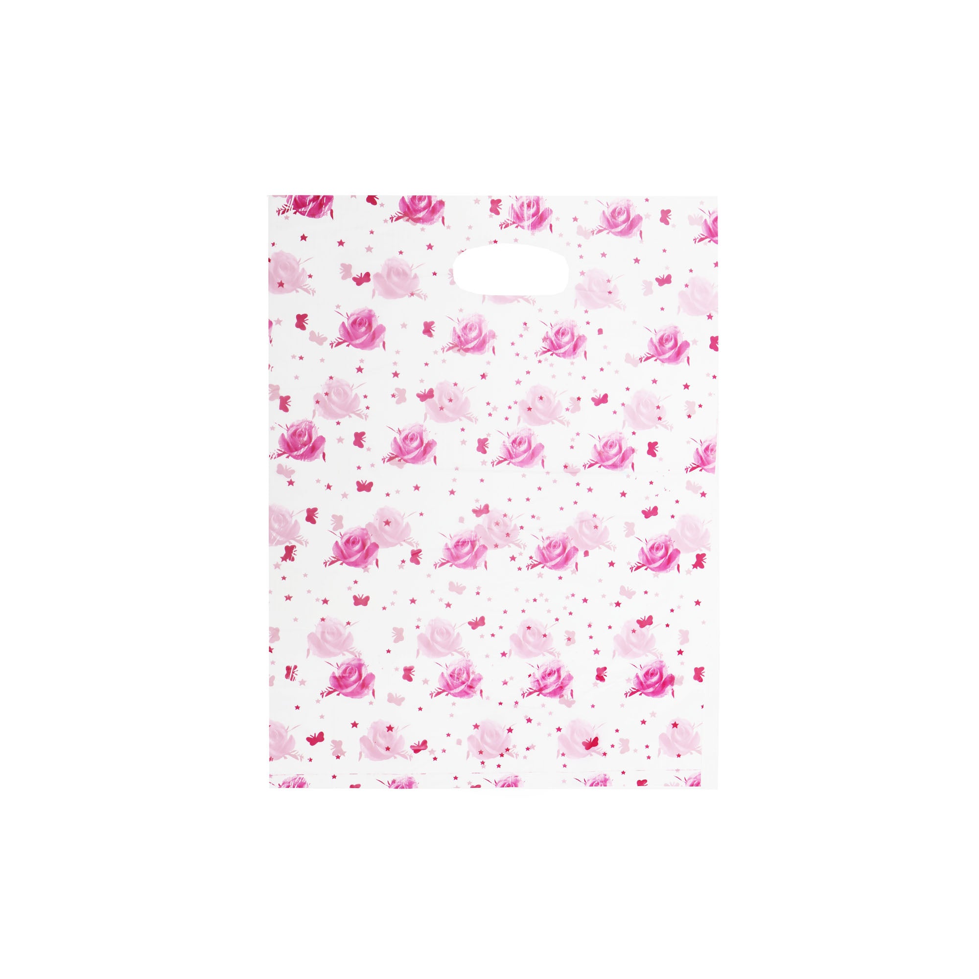 Plastic Boutique Bag Printed Large 30x40cm 25pack