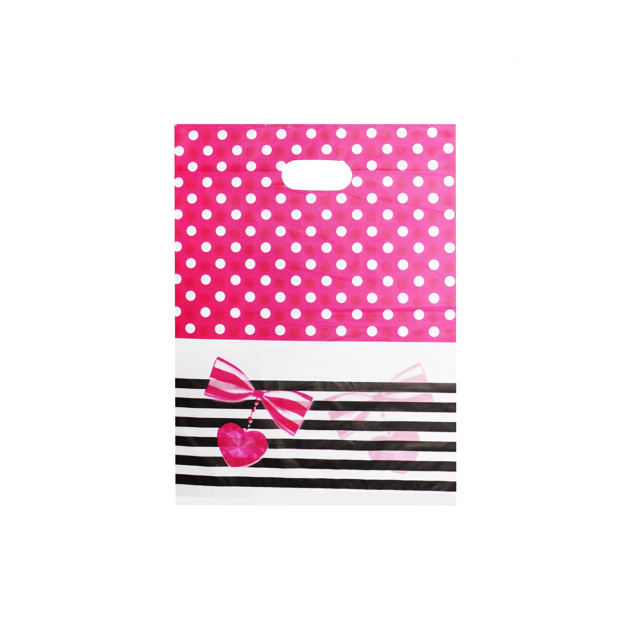 Plastic Boutique Bag Printed Large 30x40cm 25pack
