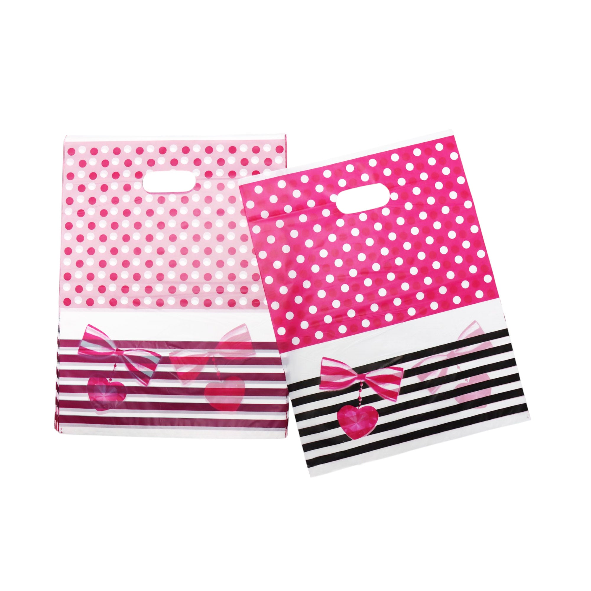 Plastic Boutique Bag Printed Large 30x40cm 25pack