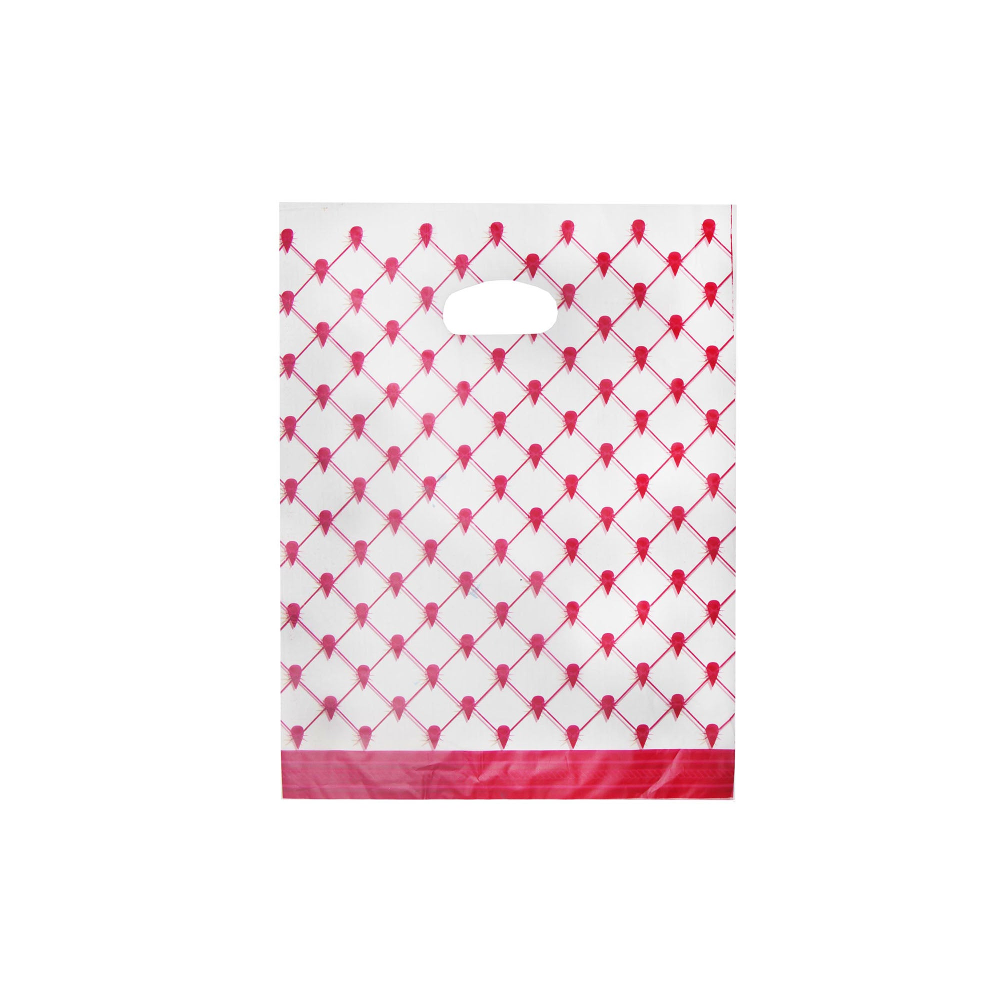 Plastic Boutique Bag Printed Large 30x40cm 25pack