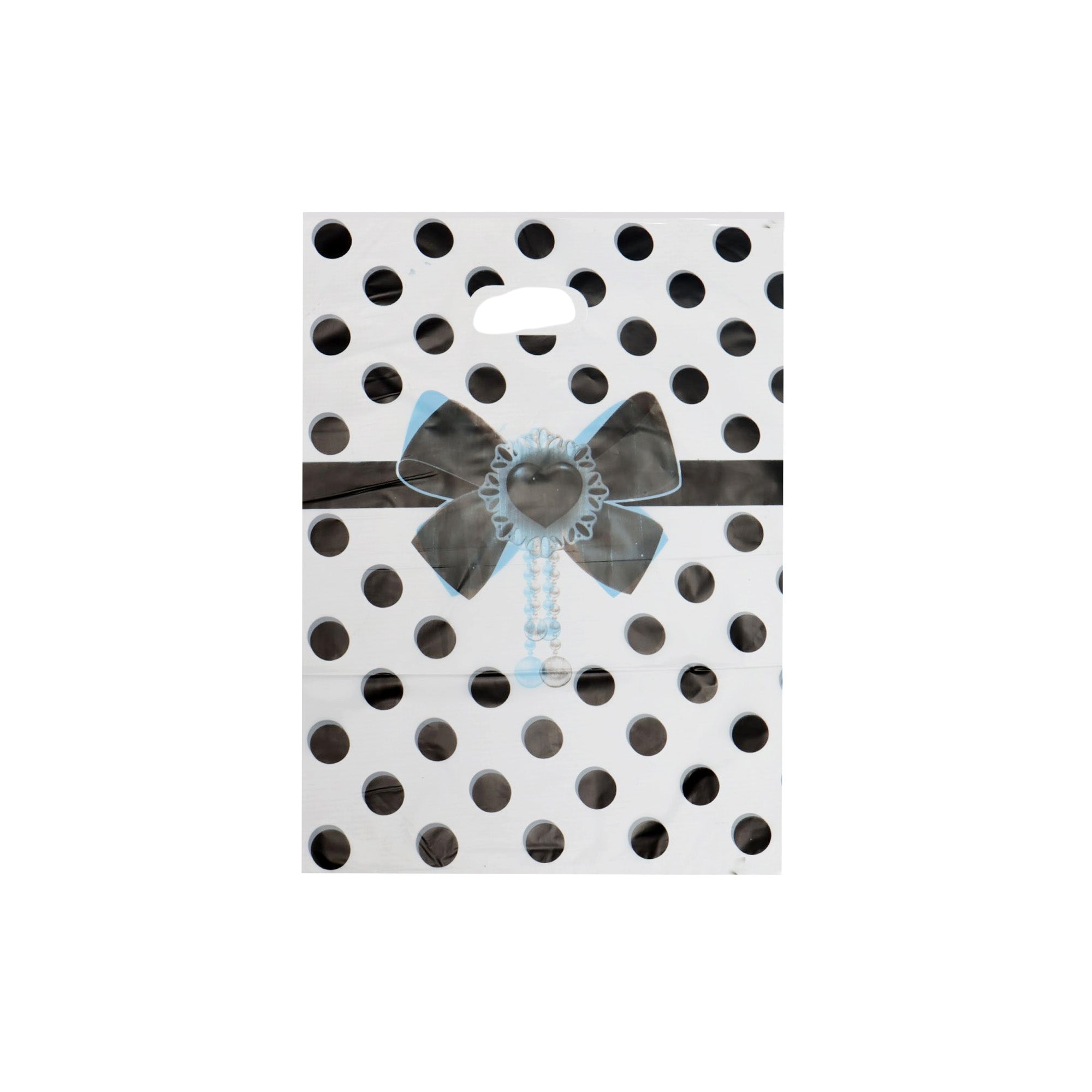 Plastic Boutique Bag Printed Large 30x40cm 25pack