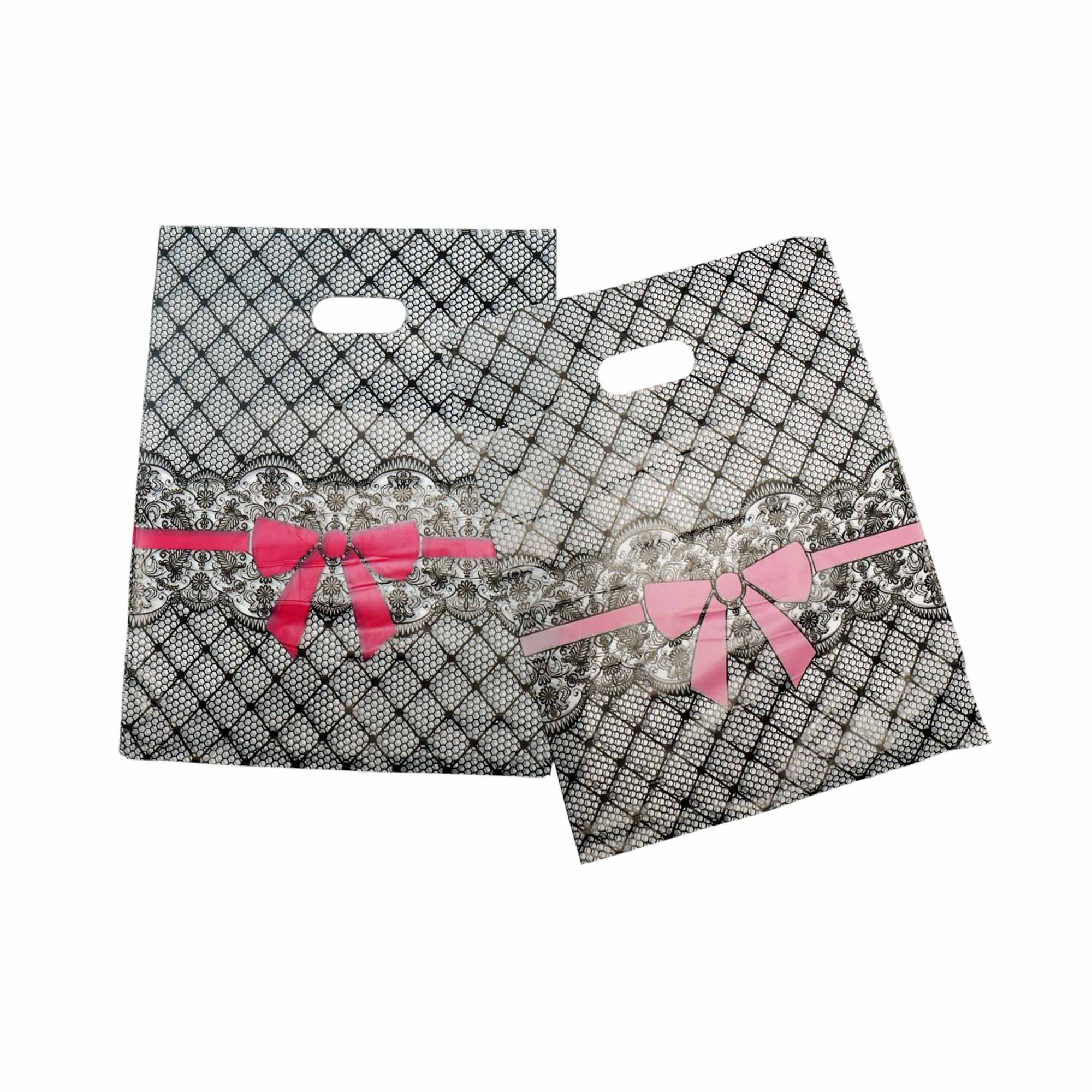 Plastic Boutique Bag Printed Large 30x40cm 25pack