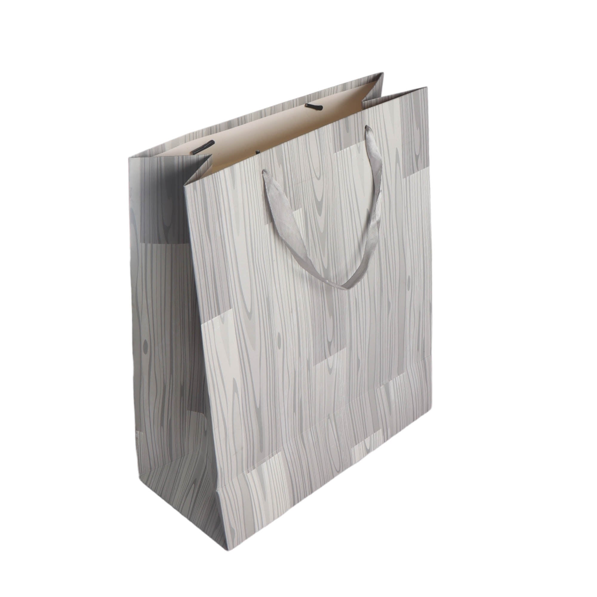 Gift Bag Paper Wood 14.5x5.5cm Medium