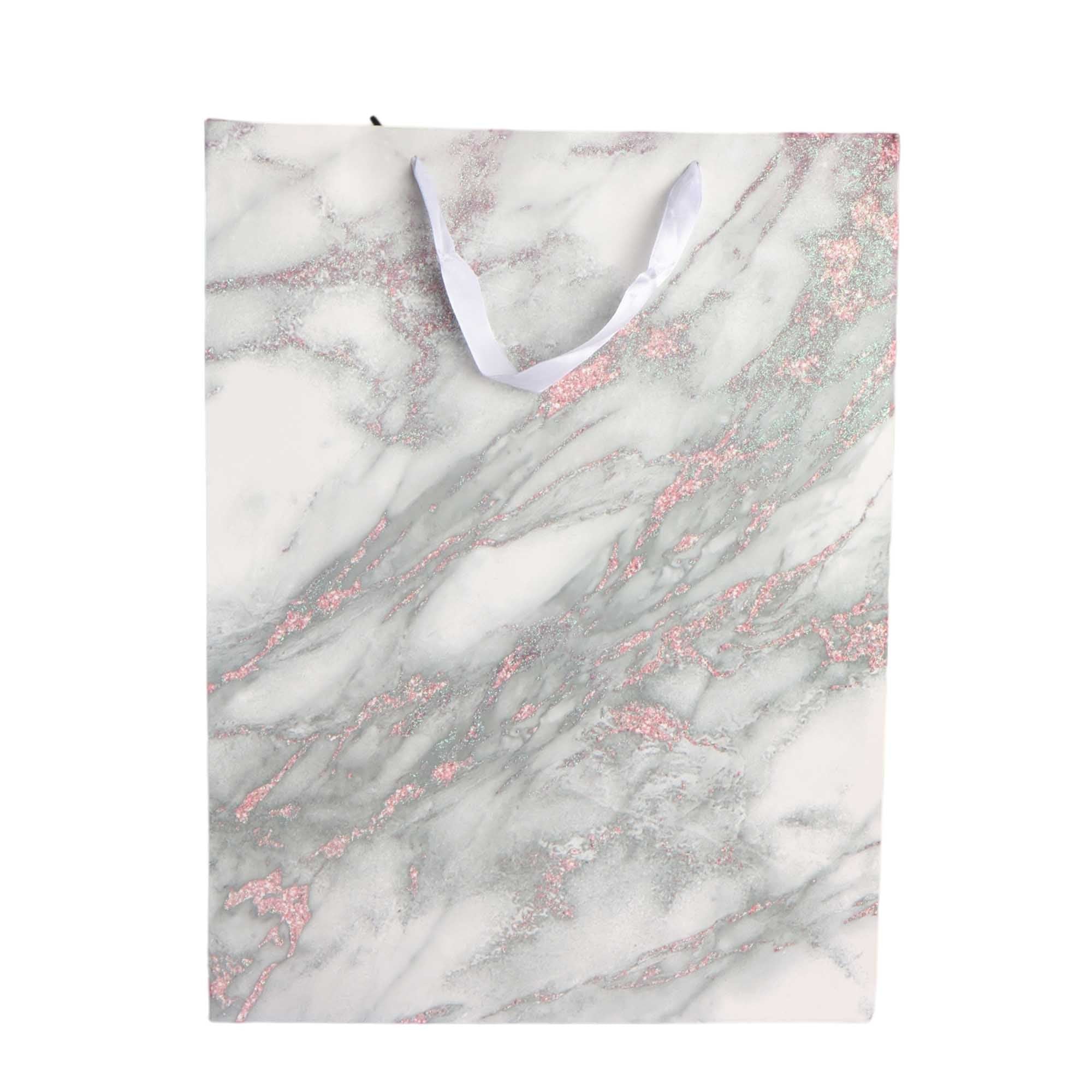 Gift Paper Bag Marble 31x41cm Large