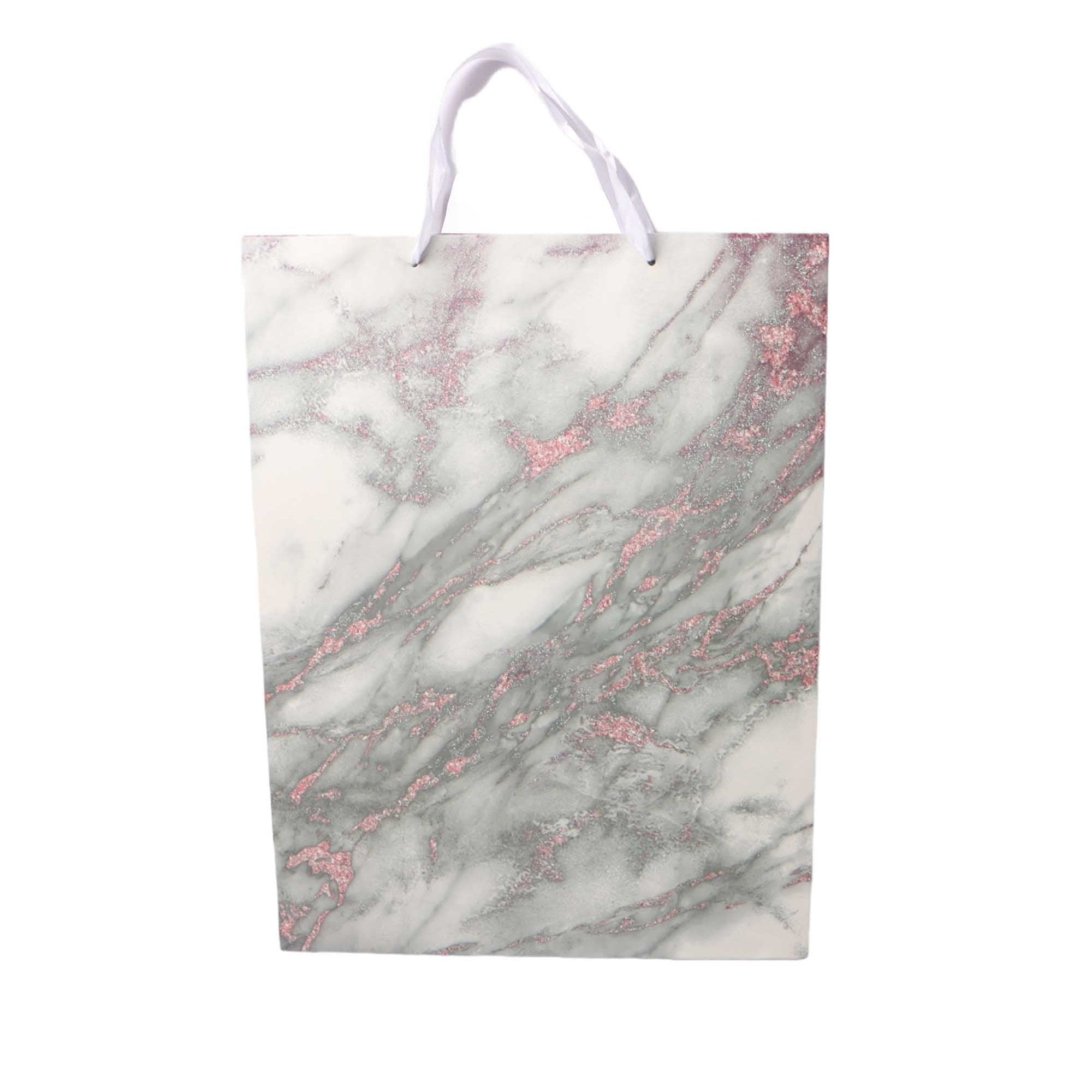 Gift Paper Bag Marble 31x41cm Large