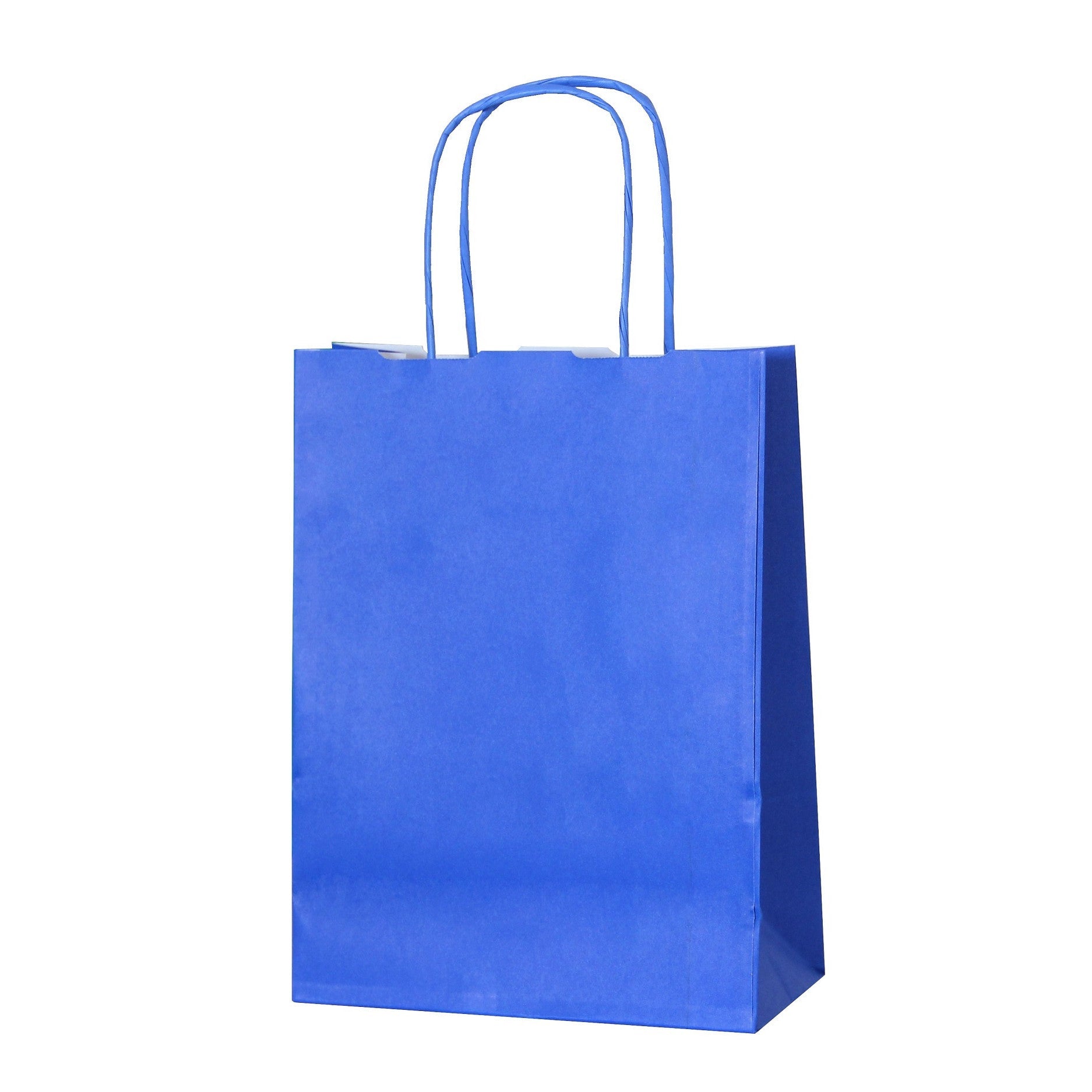 Kraft Paper Gift Bags 15x21x8cm 130gsm with Paper Twist Handle