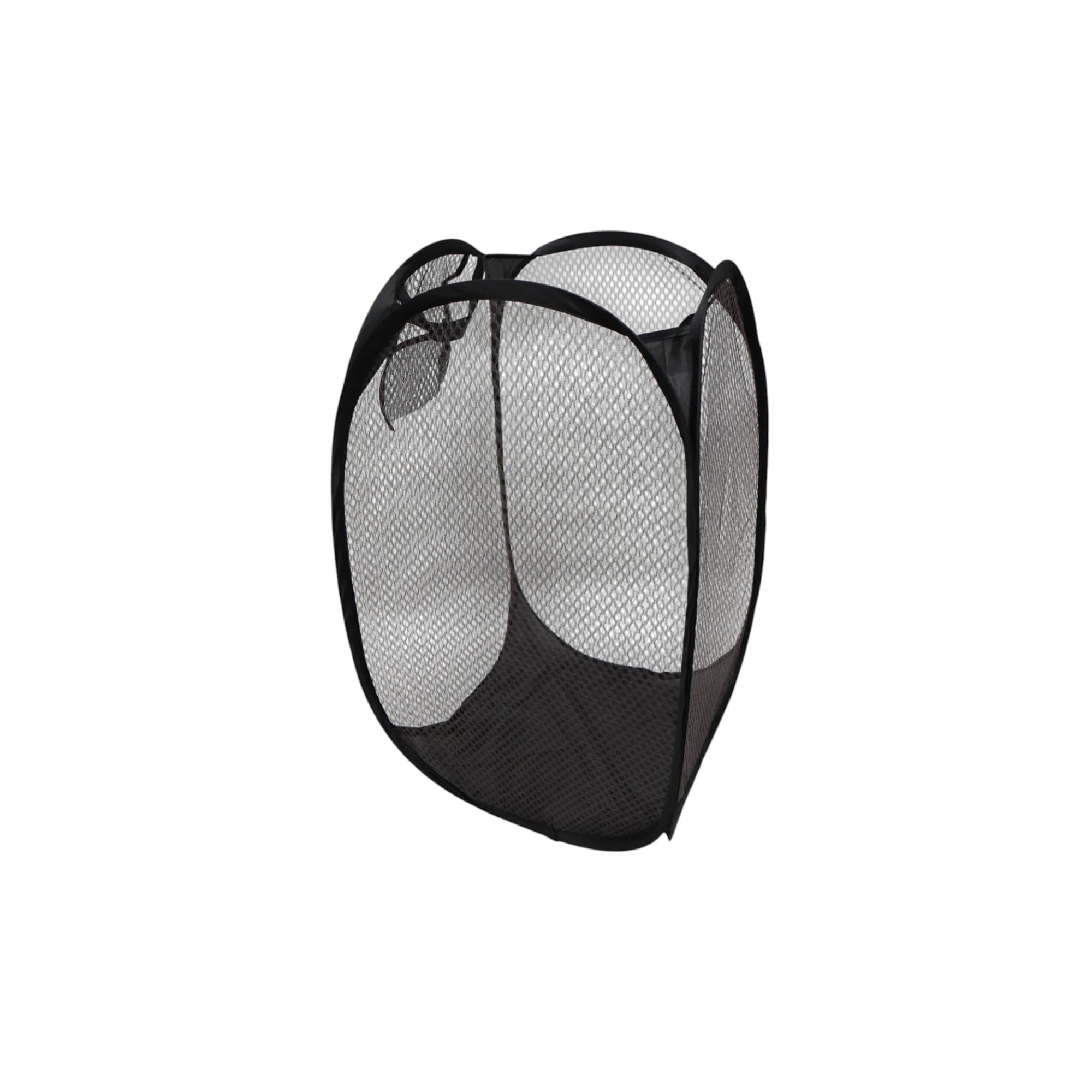 Foldable Mesh Pop-Up Laundry Basket 34x57cm