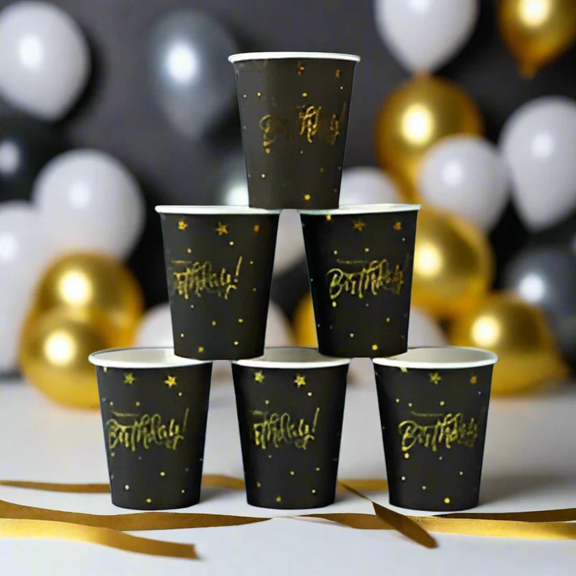 Party Paper Cups 6pcs