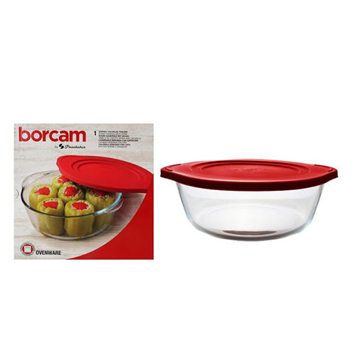 Borcam Casserole Round Red 251x220